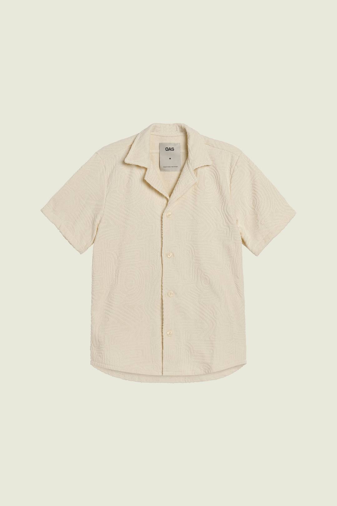 Cream Golconda Cuba Terry Shirt | OAS