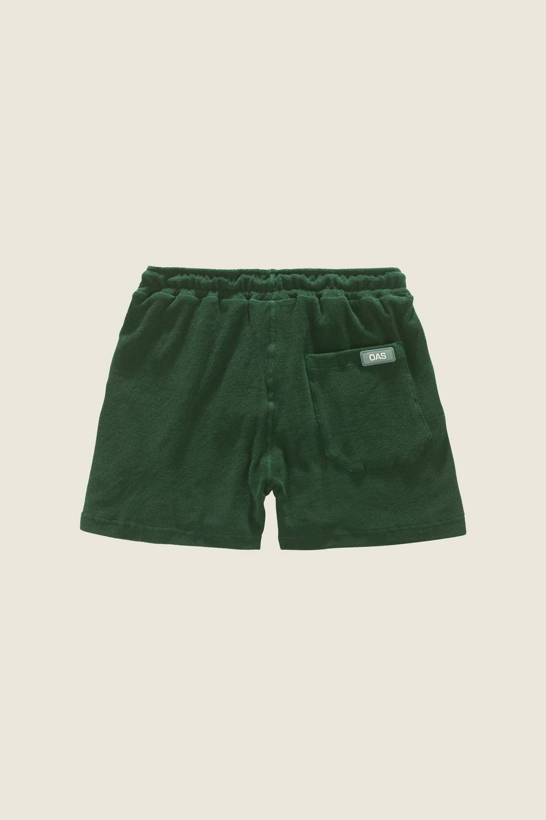 Green Terry Shorts | OAS