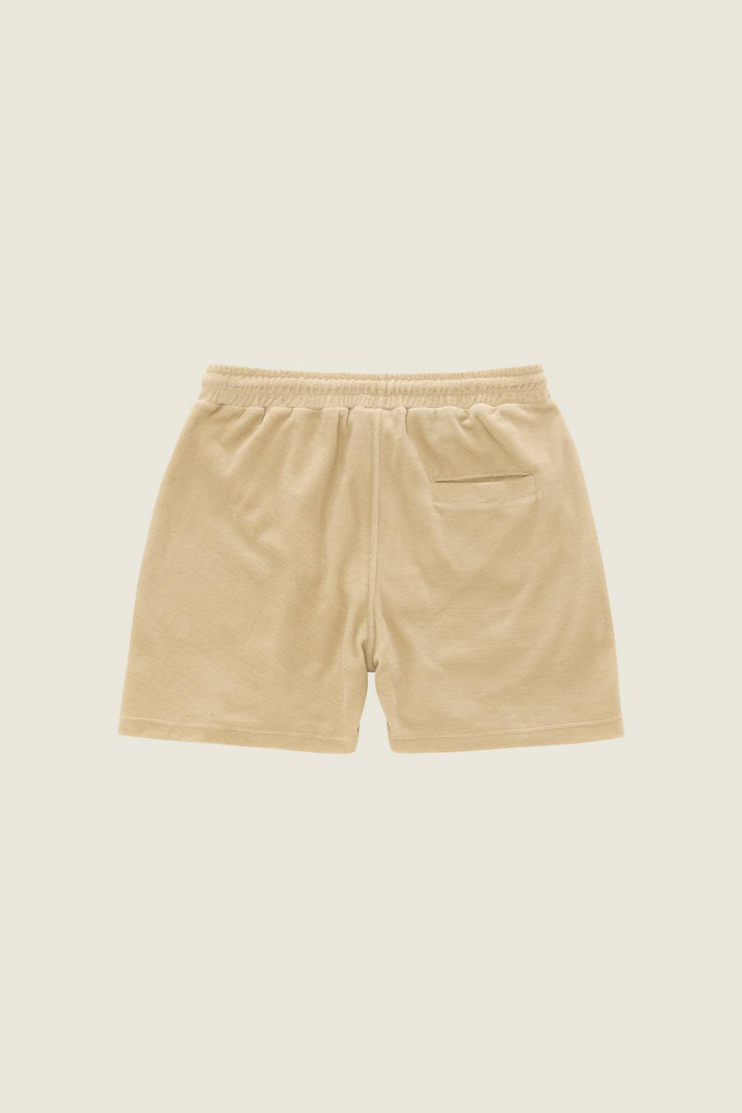 Beige Terry Shorts