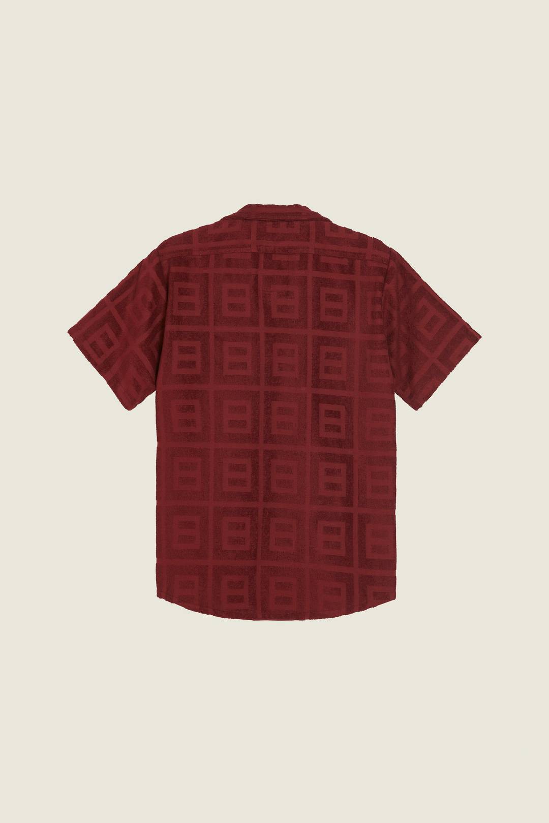 Burgundy Terrace Cuba Terry Shirt