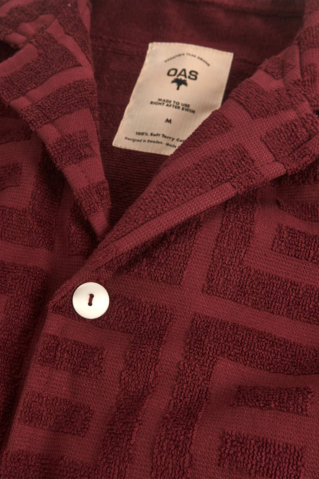 Burgundy Terrace Cuba Terry Shirt