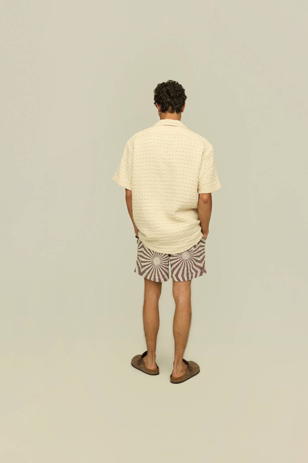 Ecru Cuba Waffle Shirt