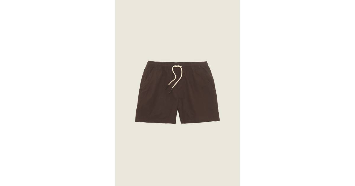 Brown Linen Shorts | OAS