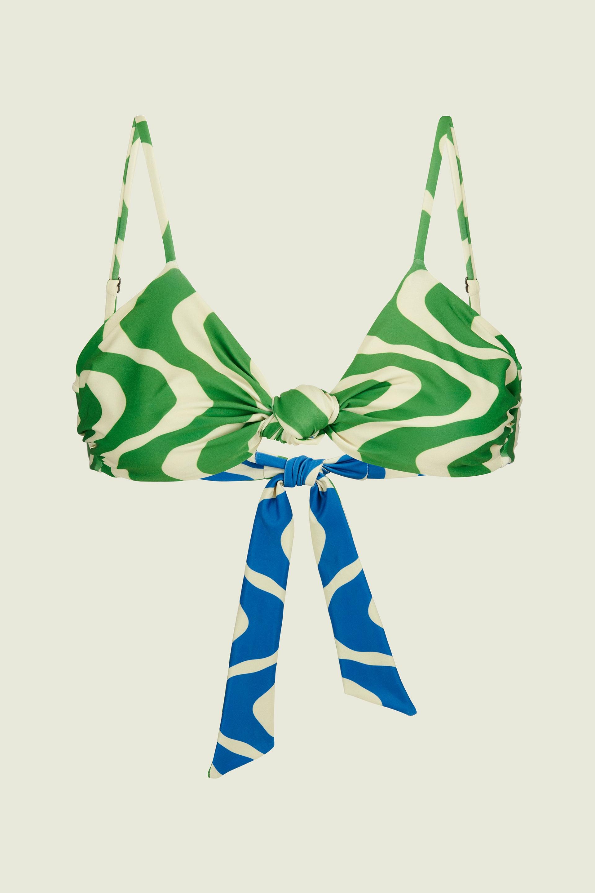 Twin Rippling Onda Bikini Top