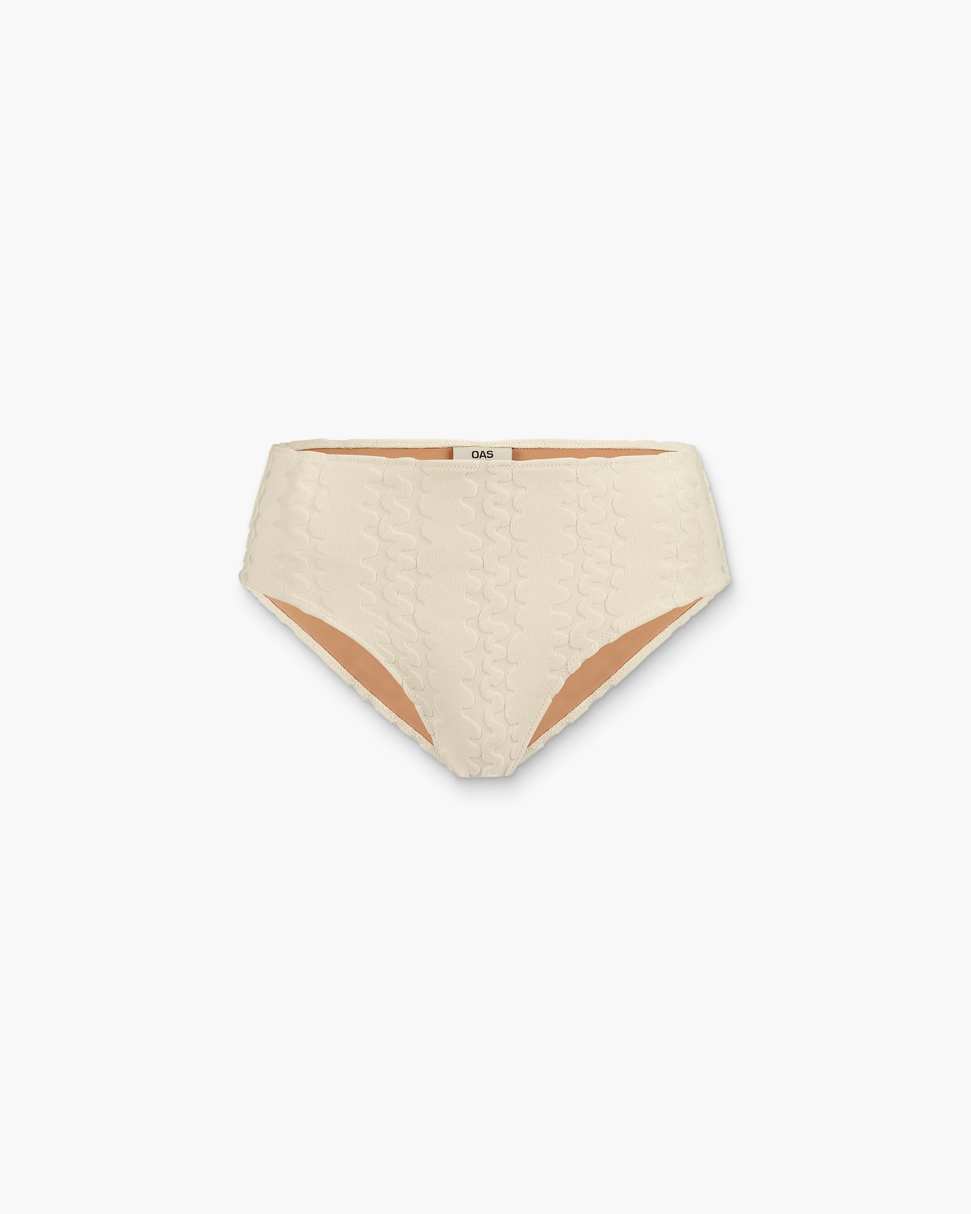 Ecru Scribble Riva Bikini Bottom