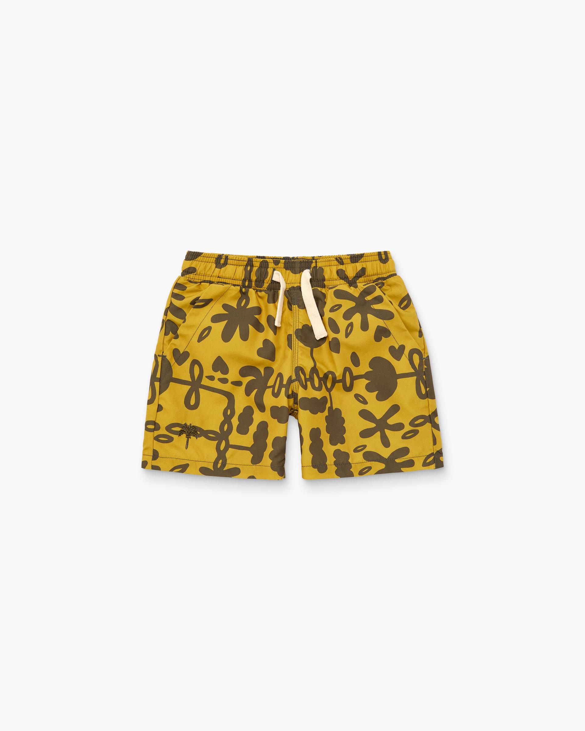 Kids Galbanum Swim Shorts
