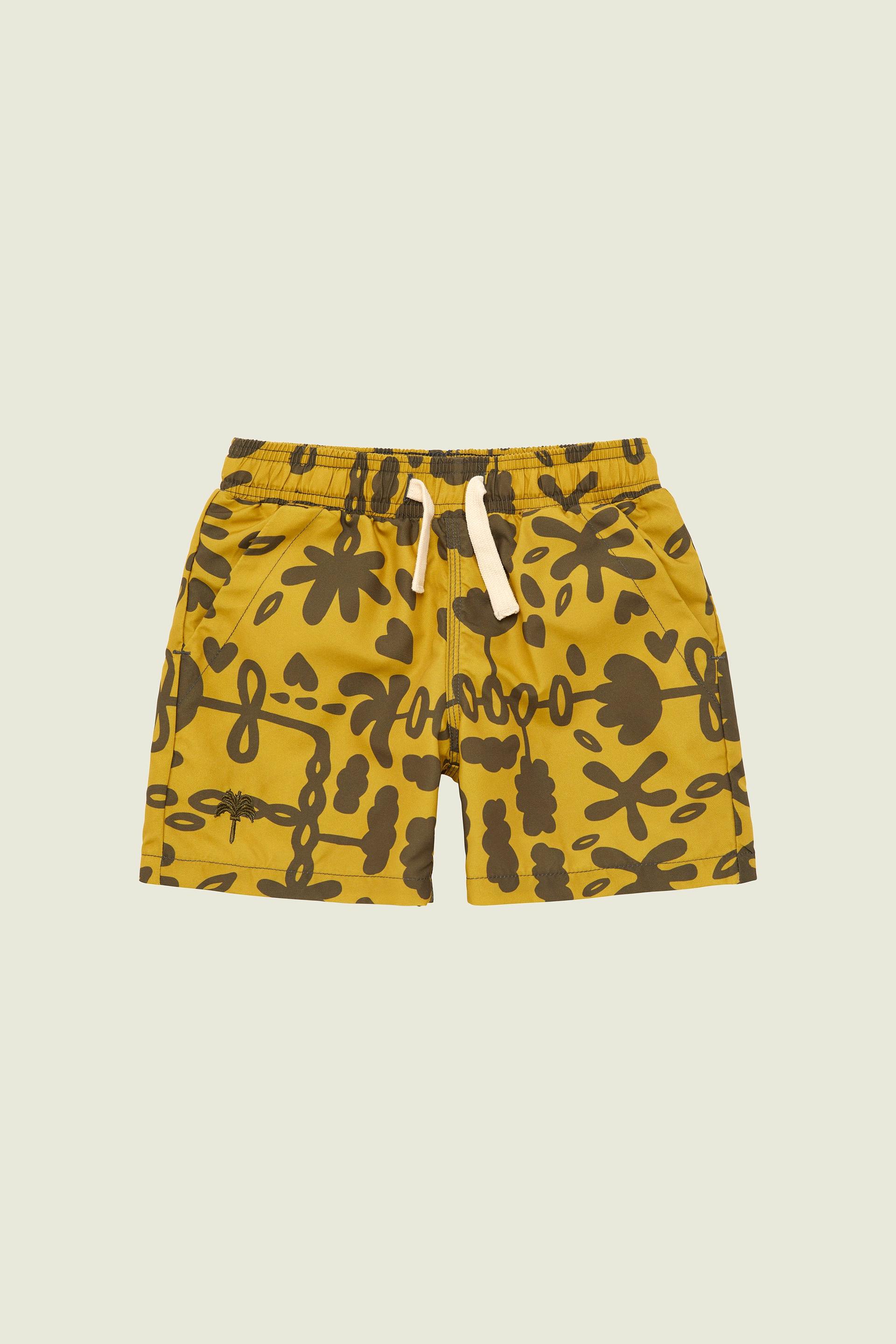 Kids Galbanum Swim Shorts