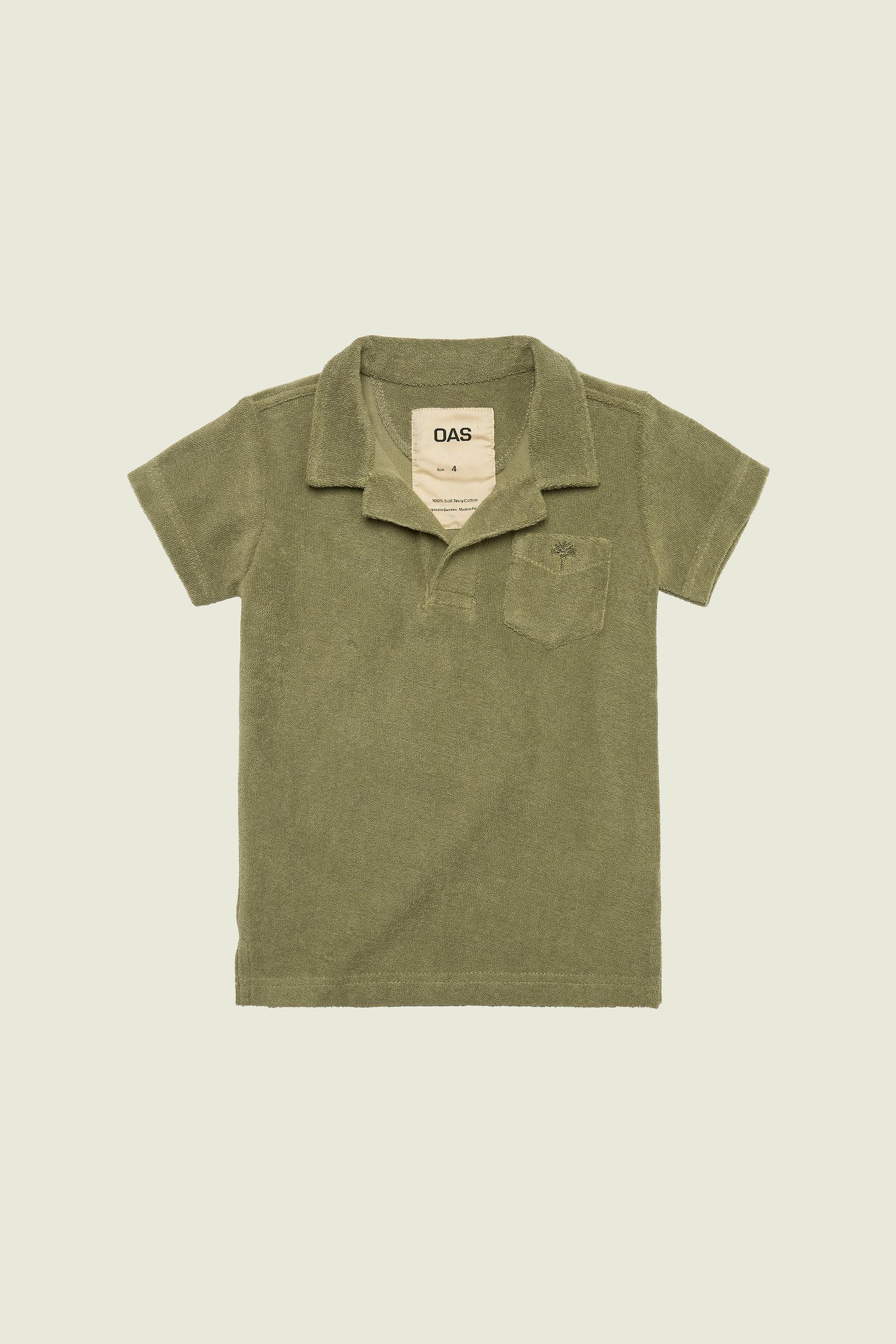 Kids Khaki Terry Shirt