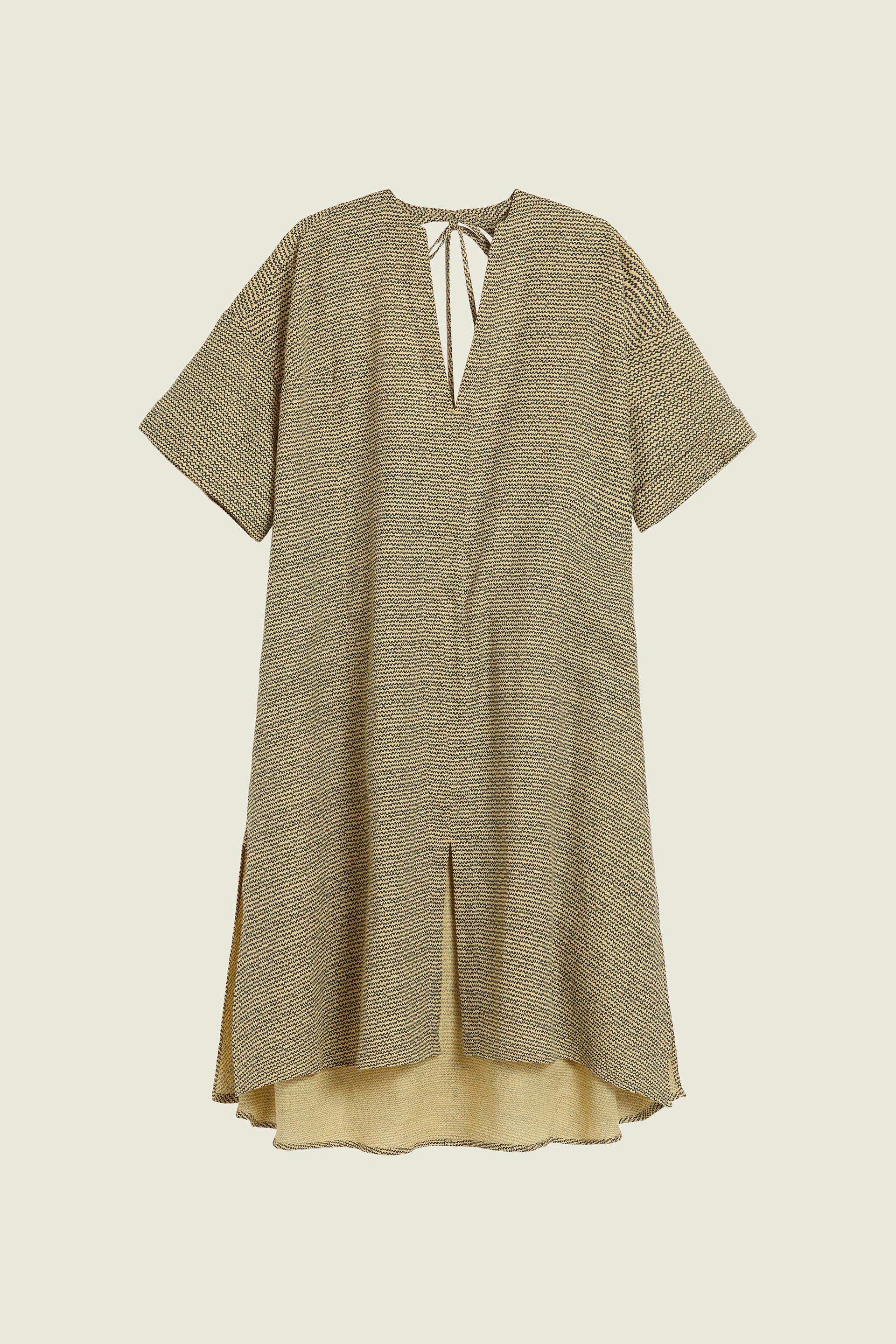 Dimi Tangelo Linen Dress