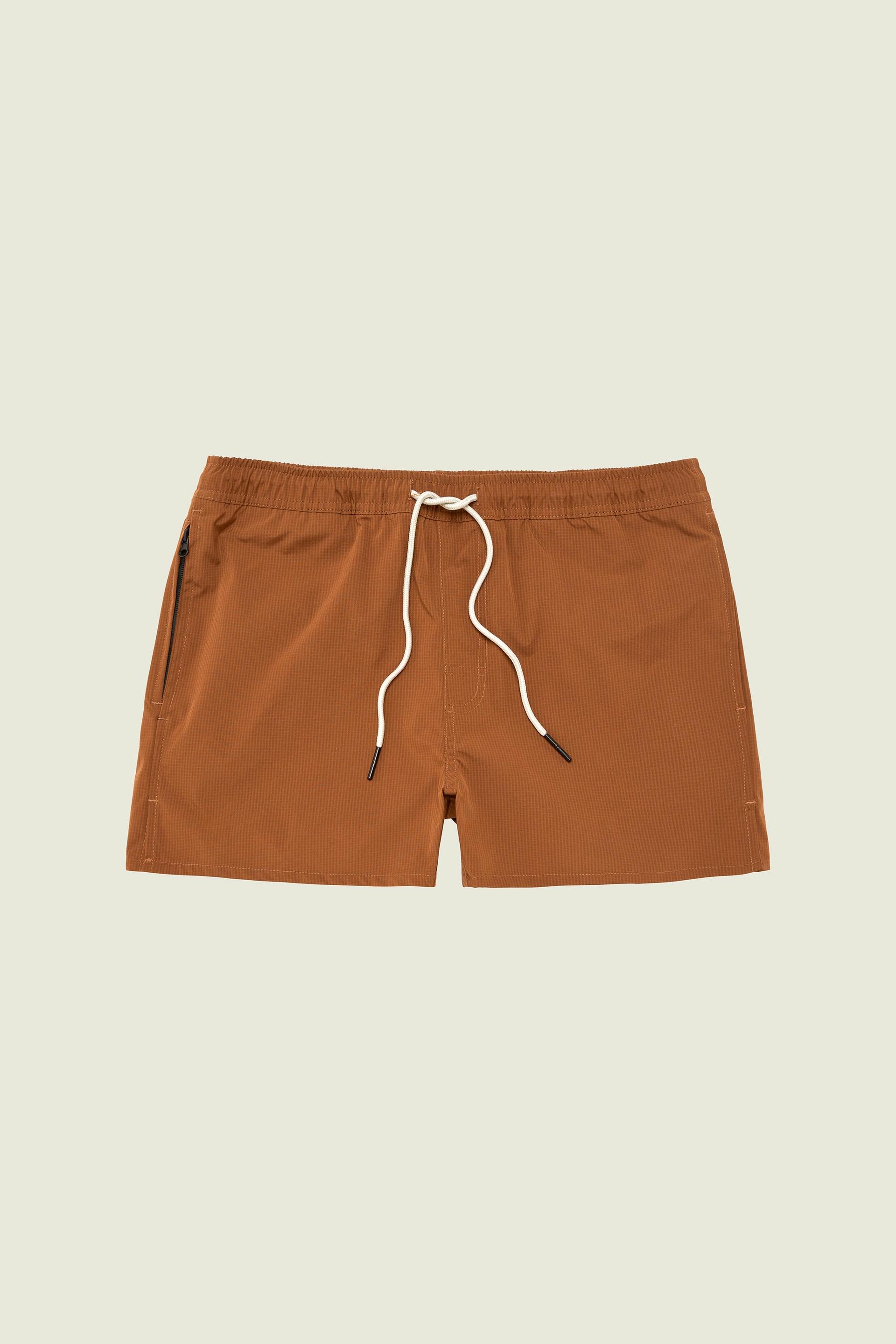 Nocciola Calo Swim Shorts