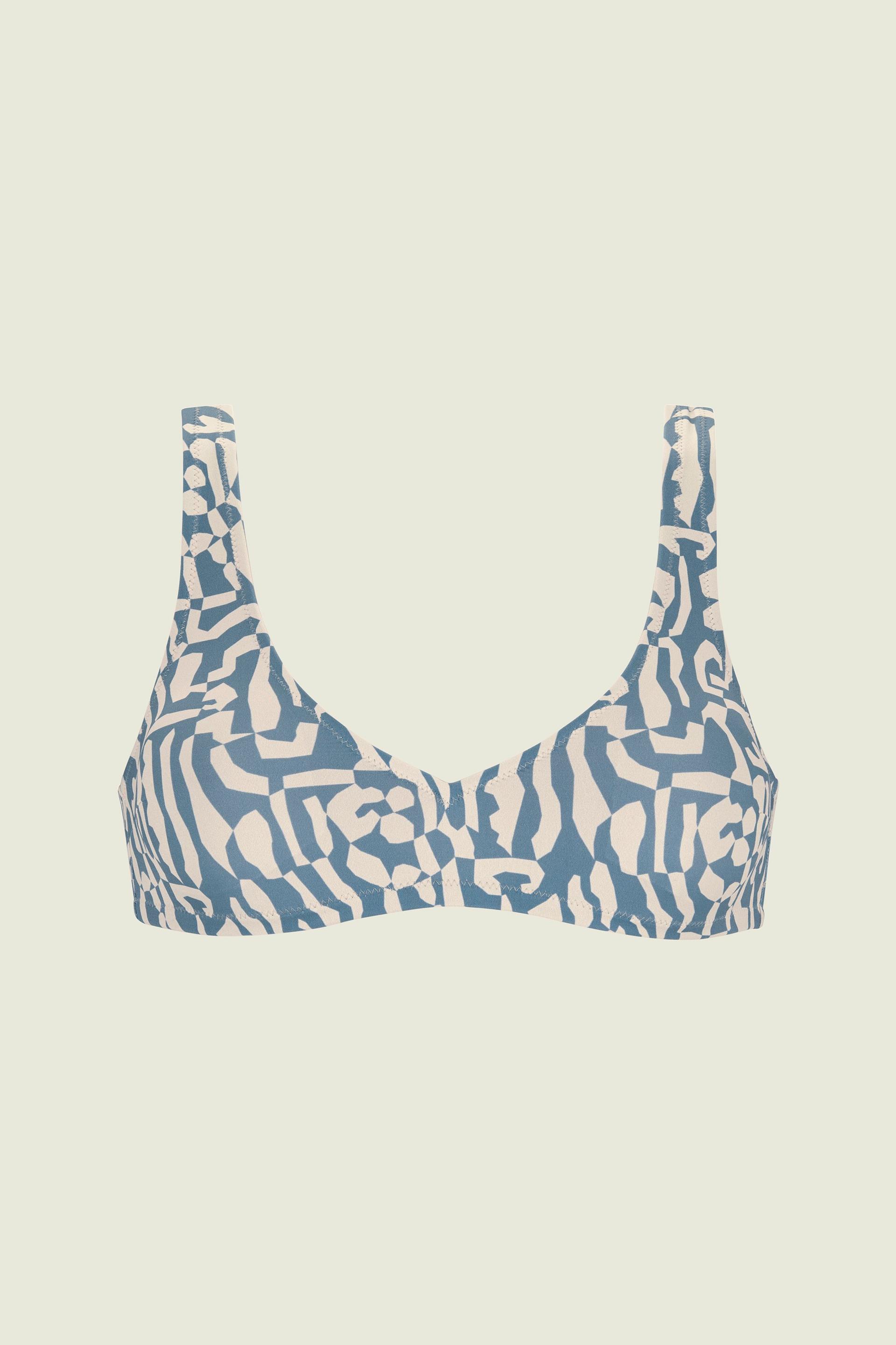 Marbling Roccia Bikini Top