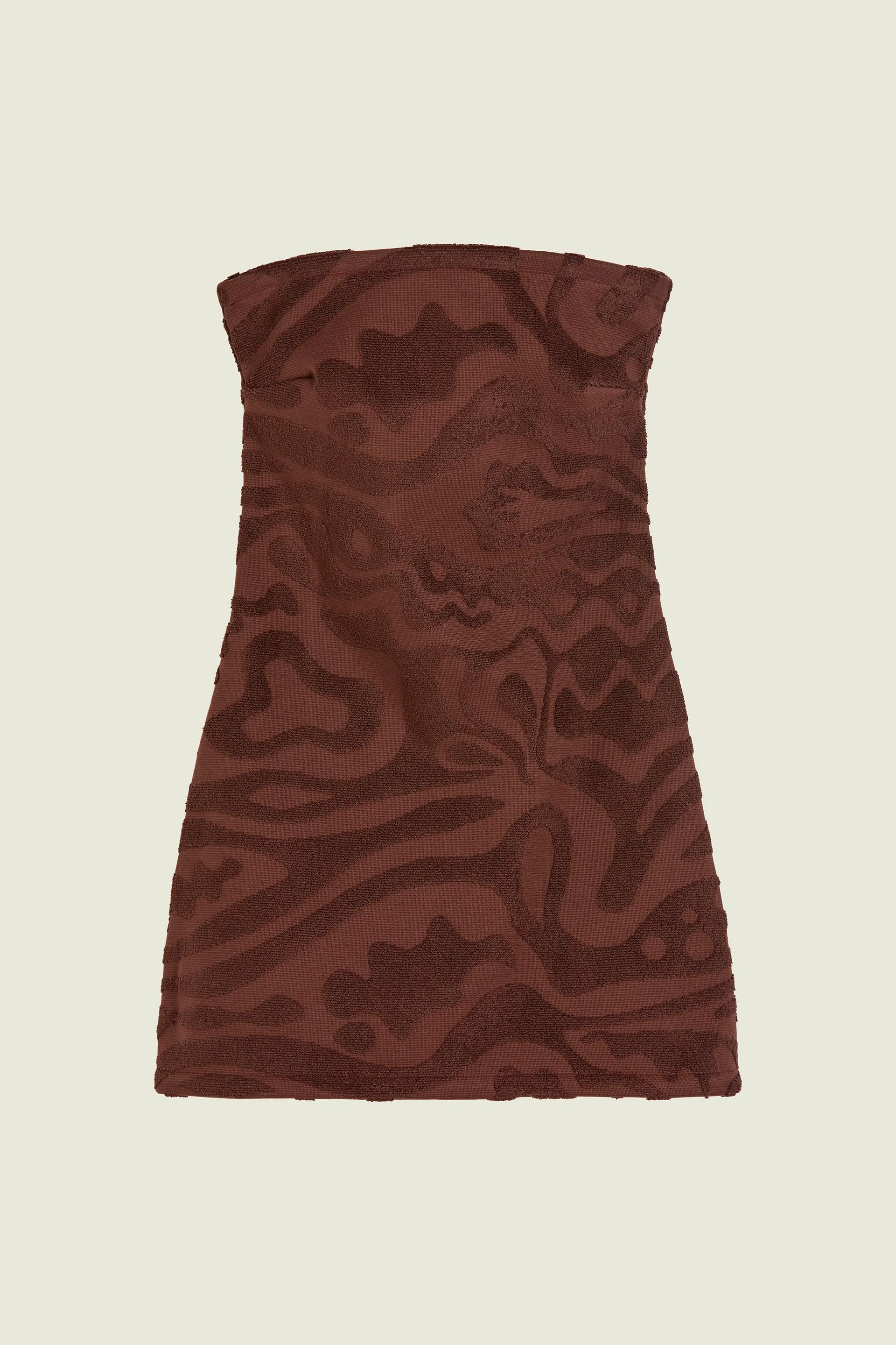 Merlot Rapture Yelanda Terry Dress