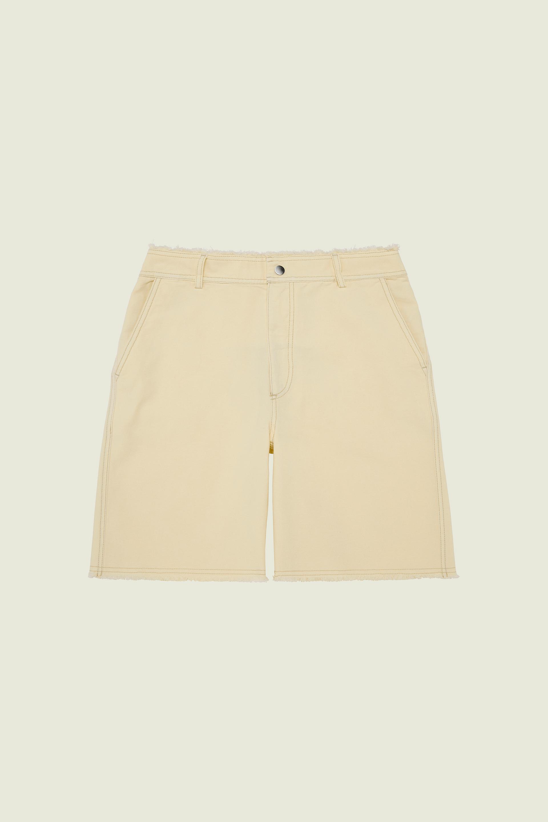 Ecru Arena Bermuda Shorts