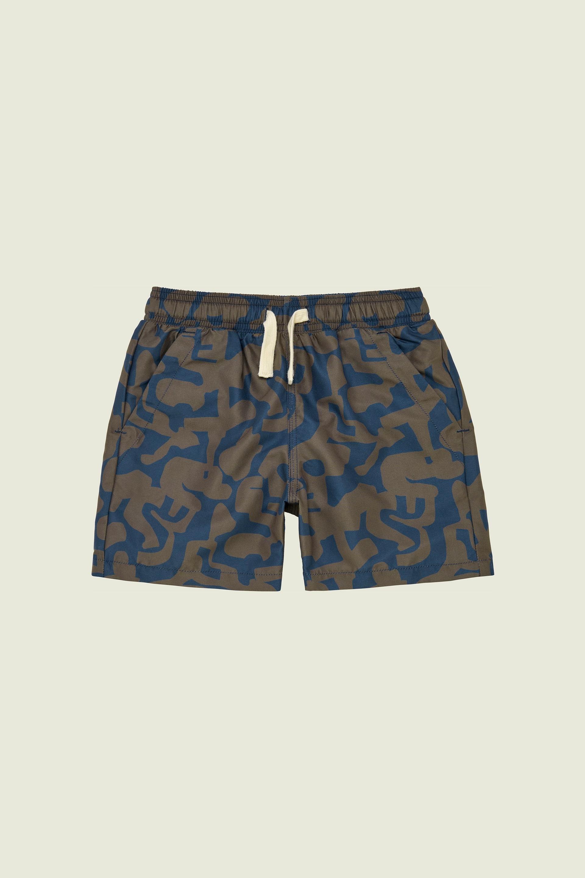 Kids Morel Puzzlotec Swim Shorts