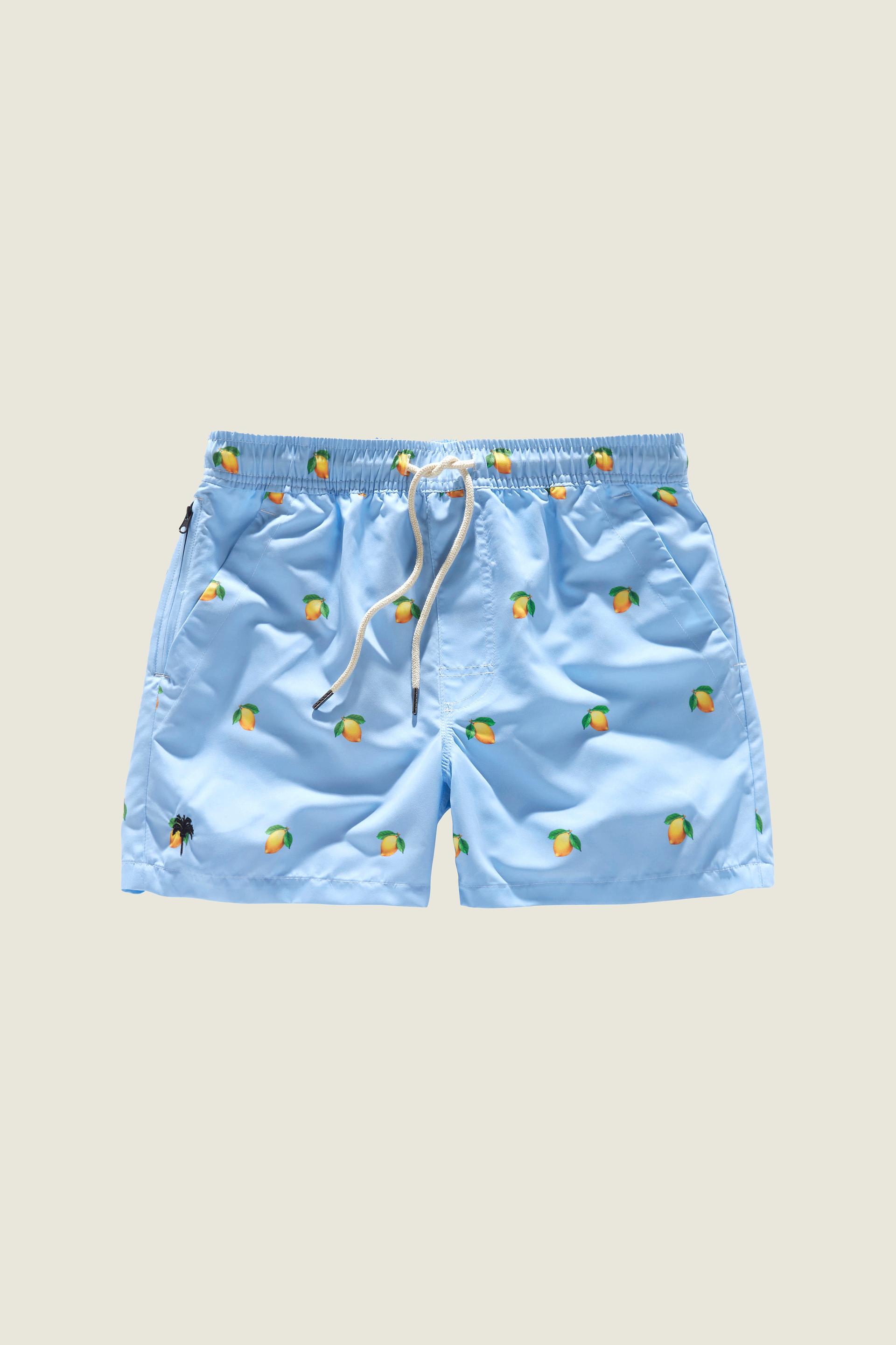 Blue Lemon Swim Shorts