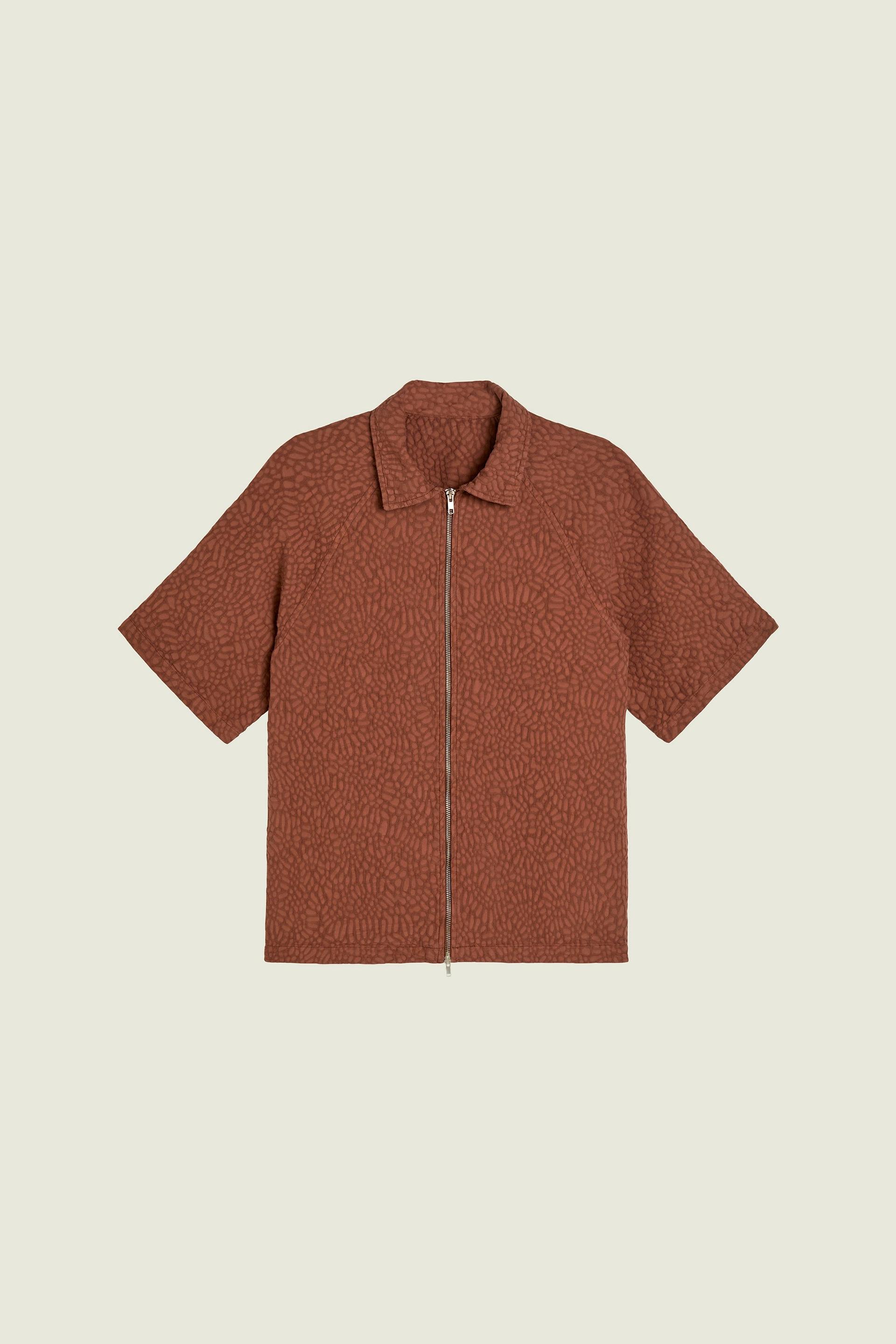 Terracotta Turleo Zack Shirt