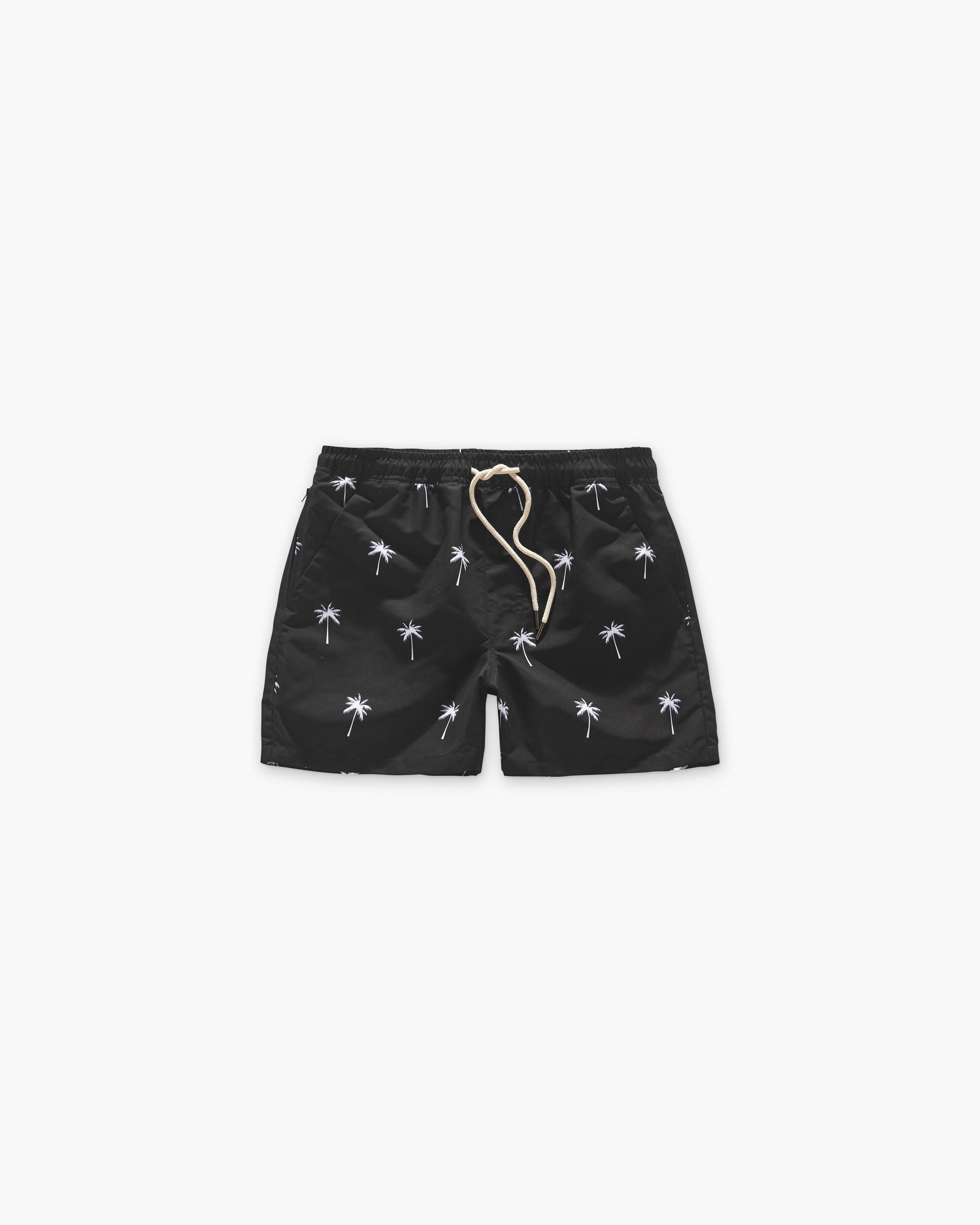 Black Palm Swim Shorts