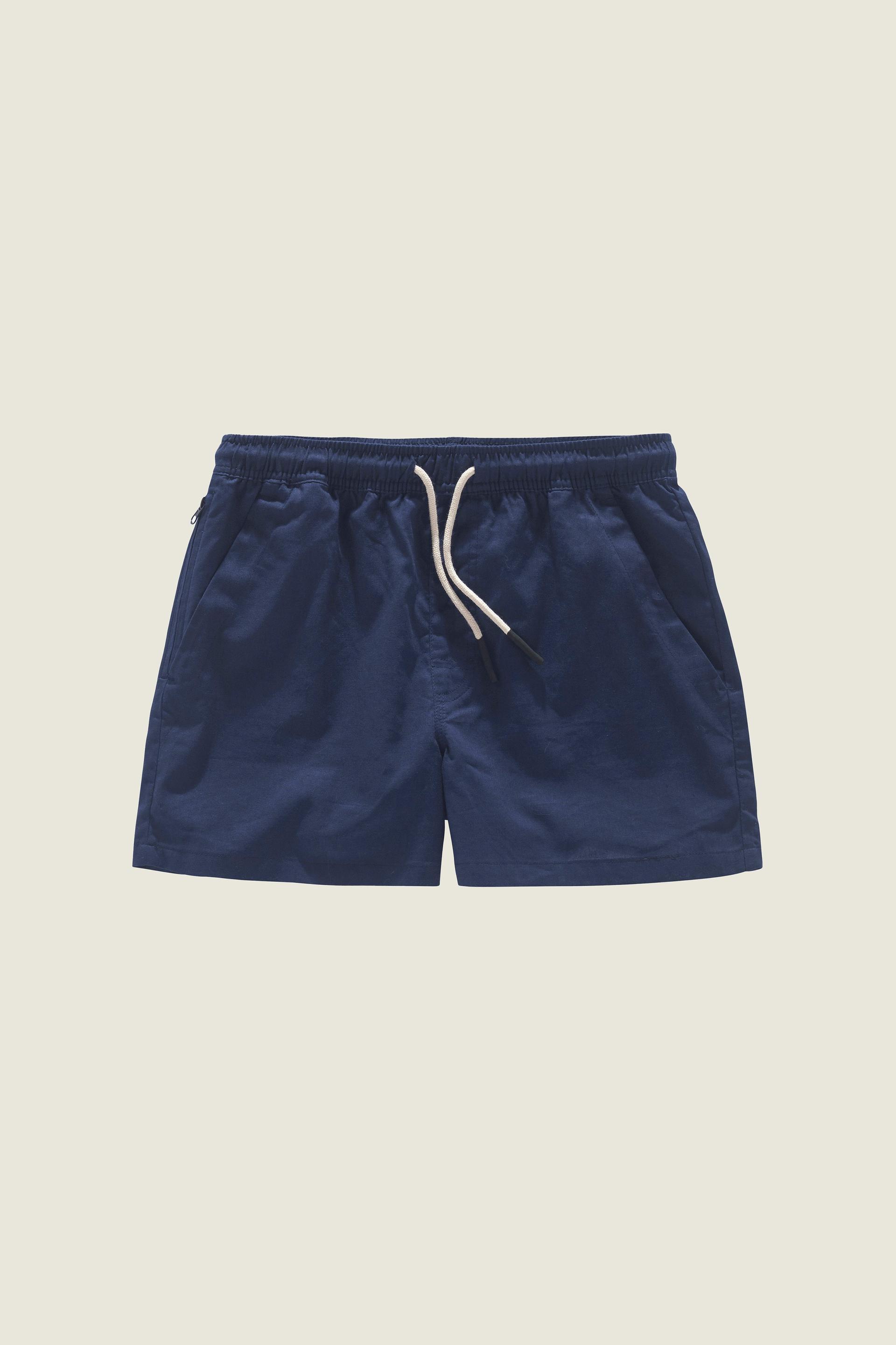 Navy Short de Lino