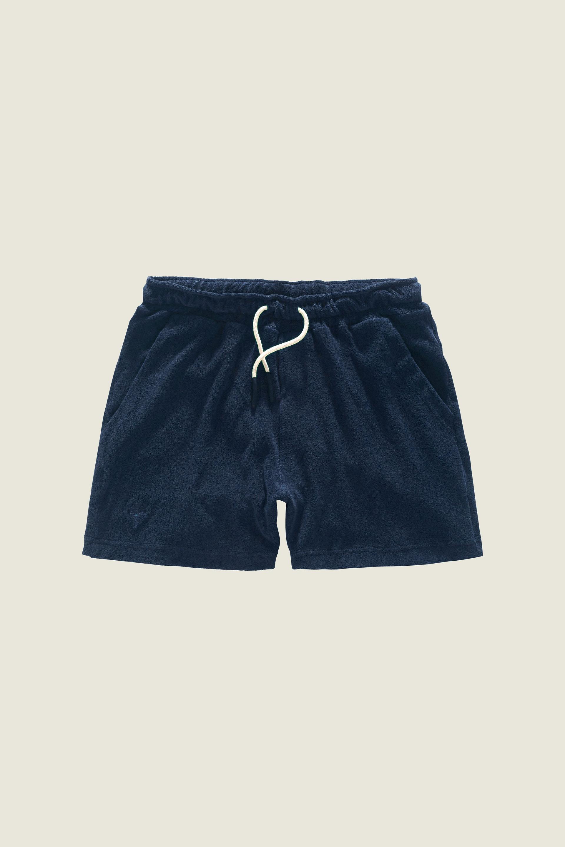 Navy Short de Felpa