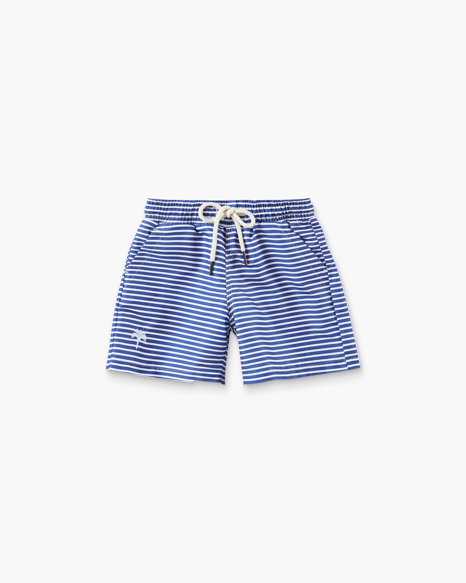 Kids Busy Blue Swim Shorts
