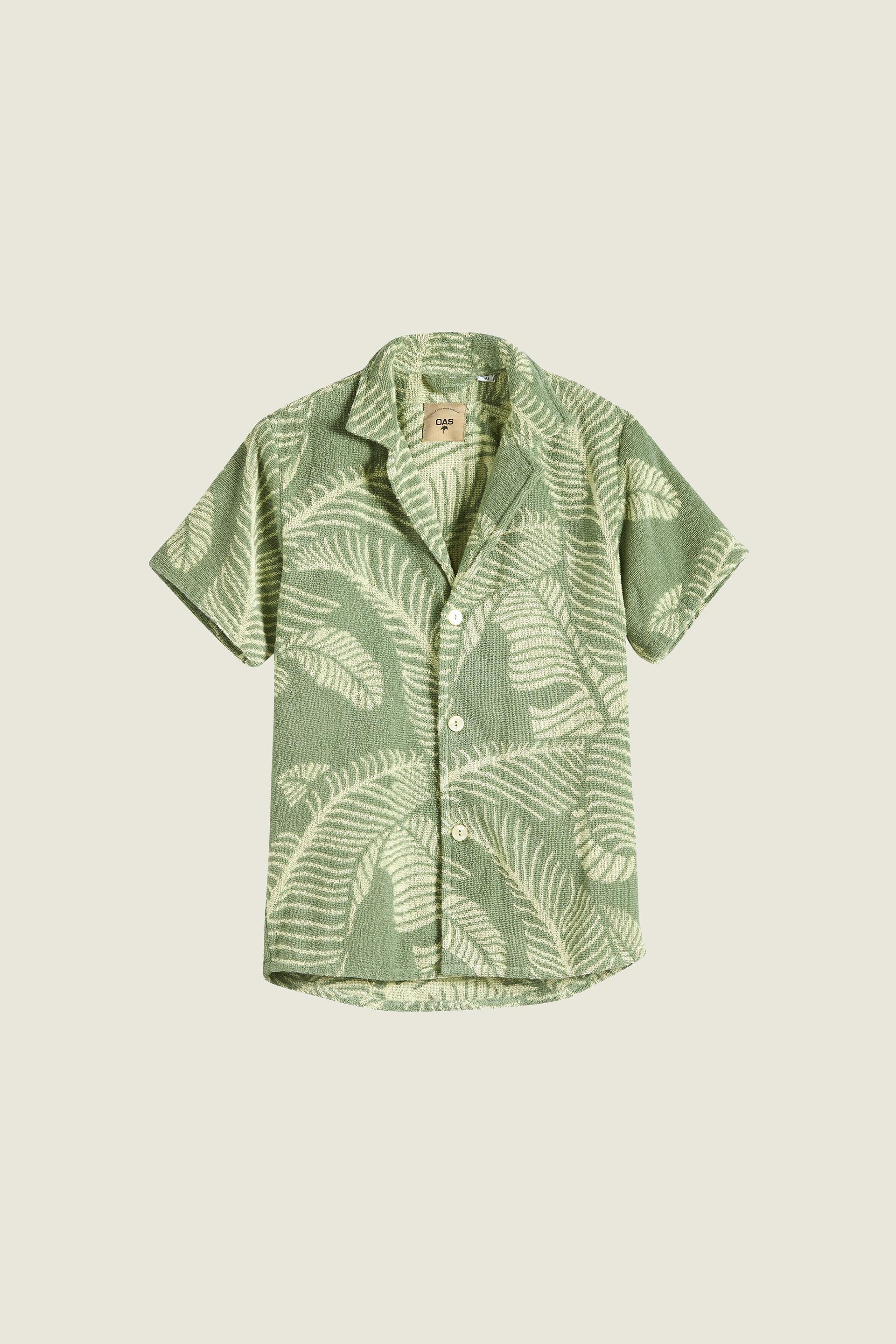 Banana Leaf Cuba Terry Shirt