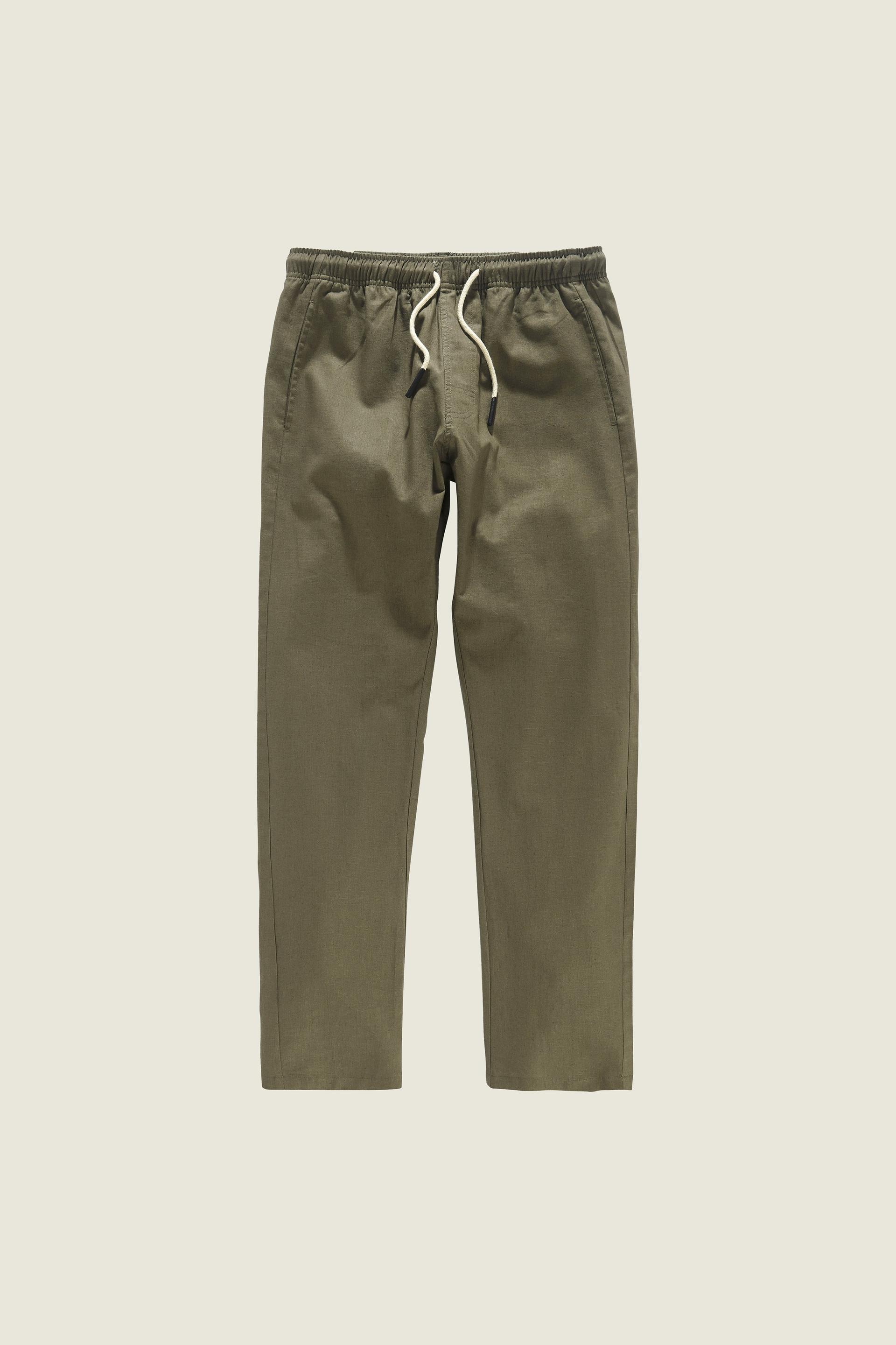 Army Linen Long Pant