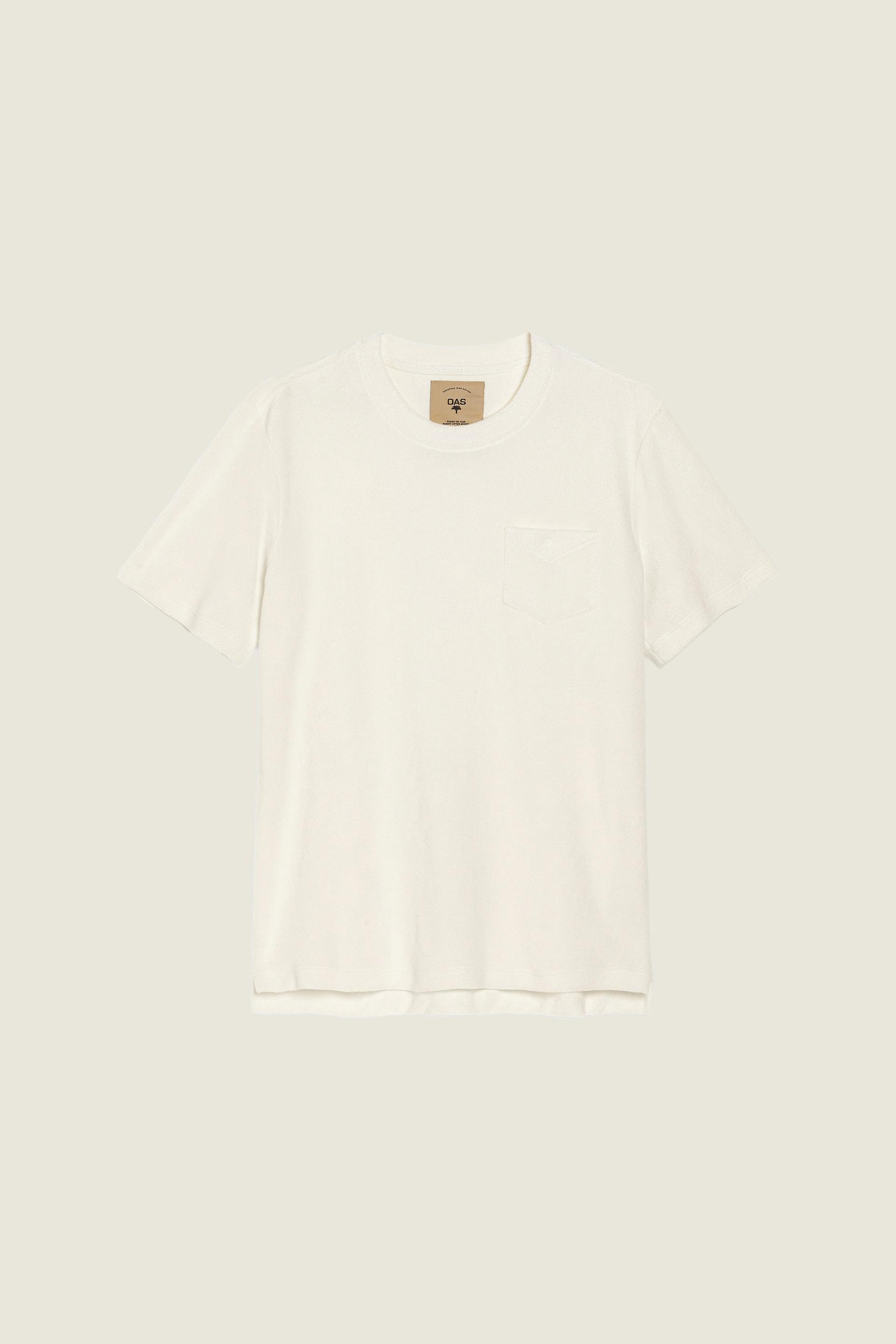 White Terry Tee