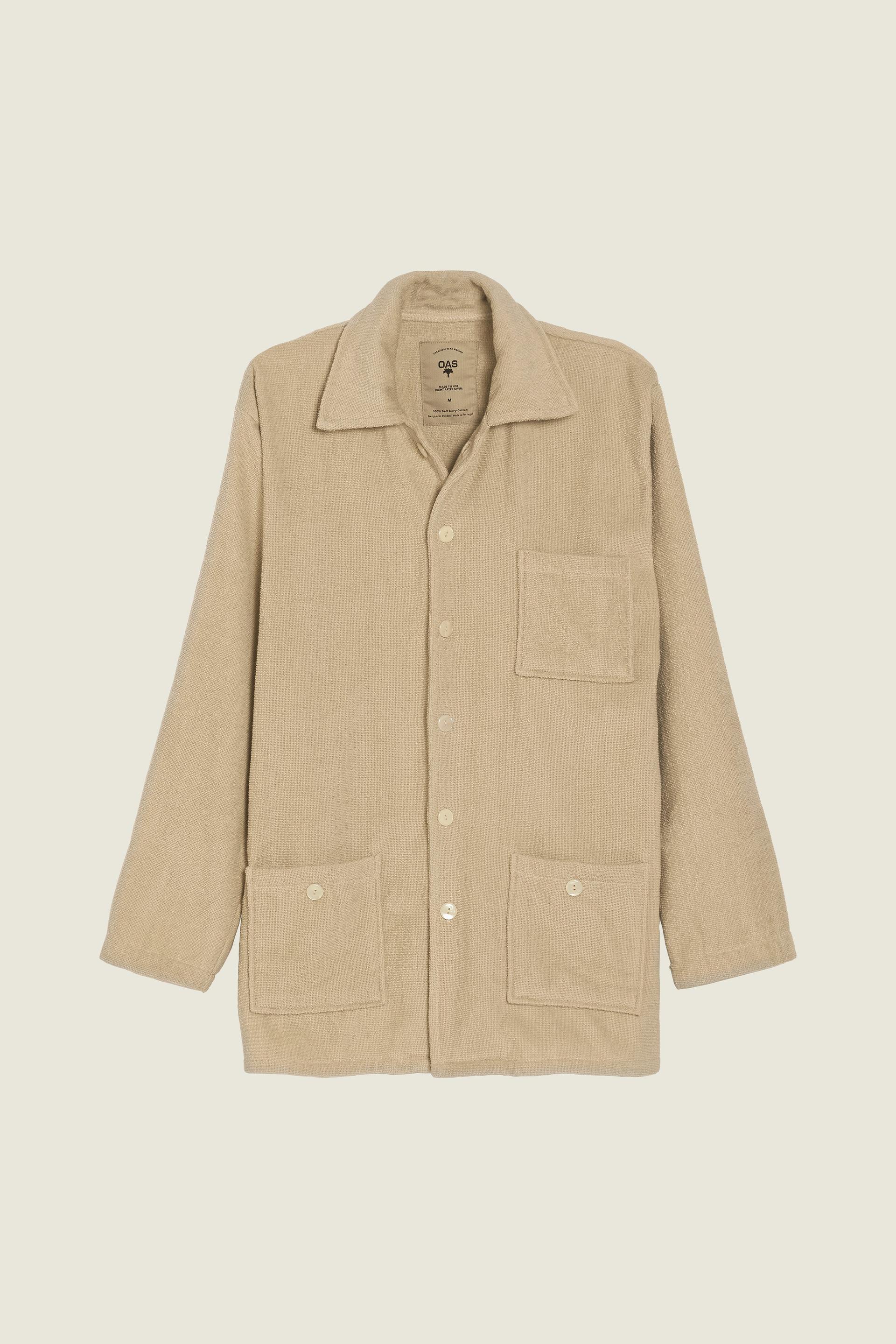 Beige Dandy Terry Jacket