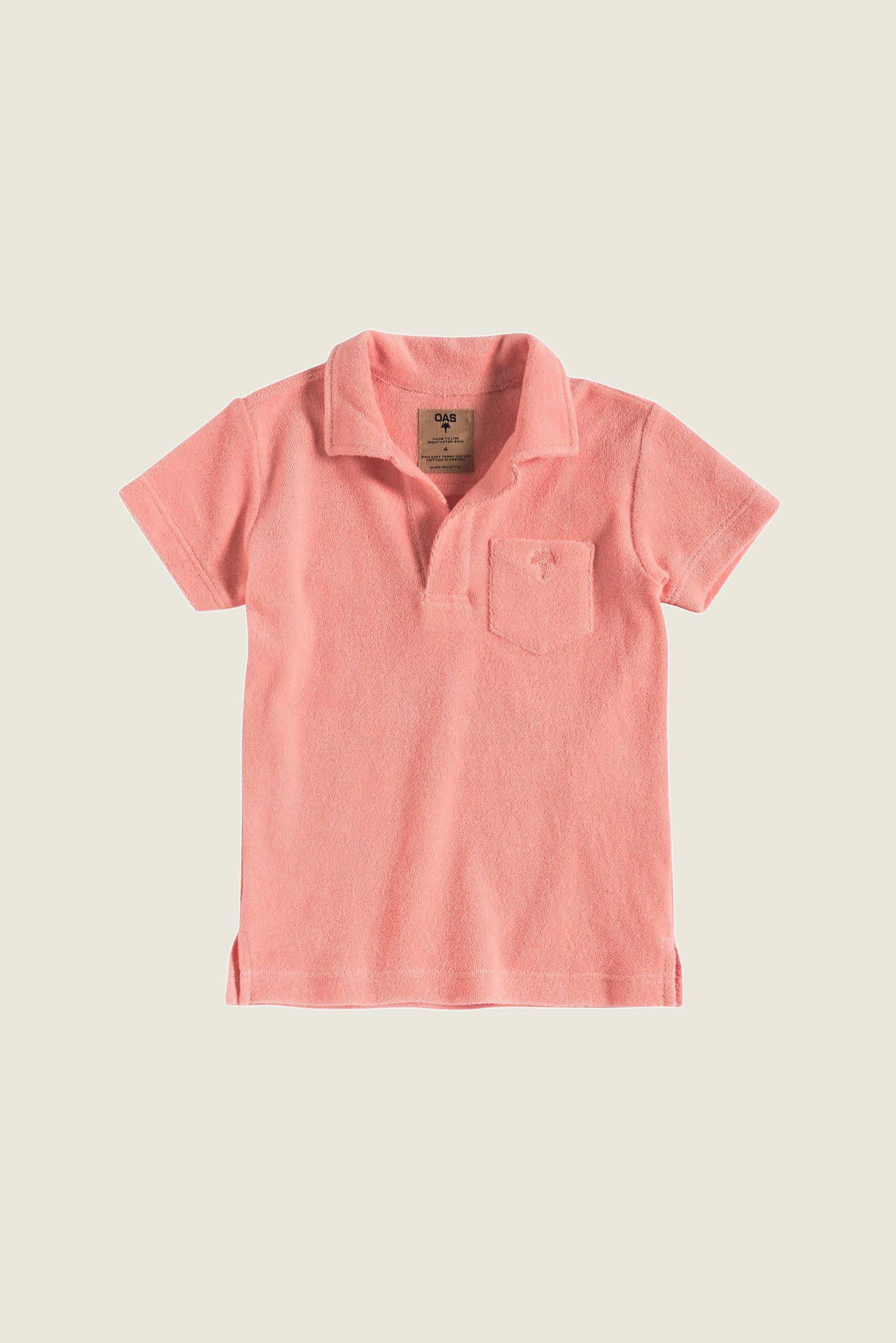 Pink Polo Felpa Niños