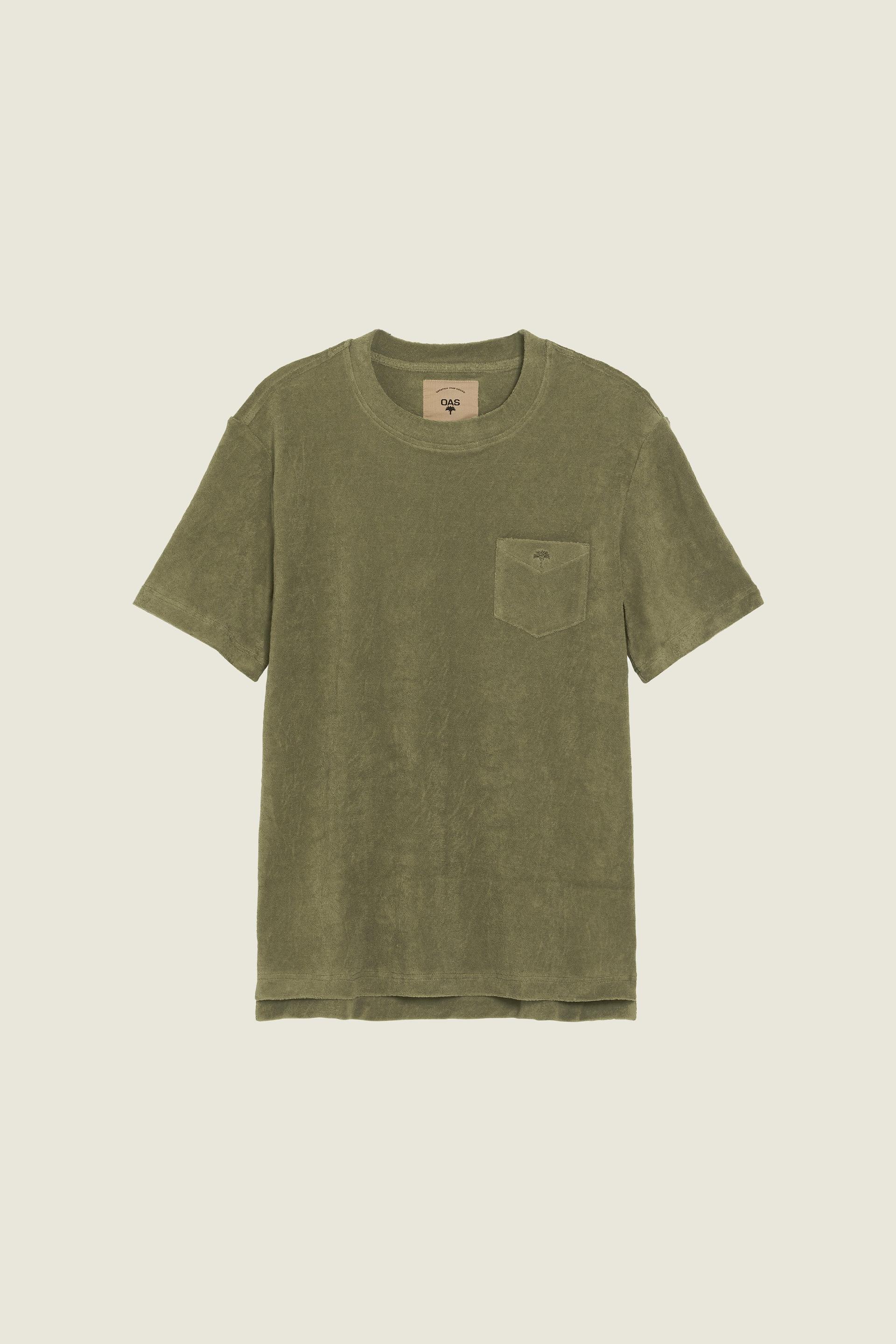 Khaki Frotté T-shirt