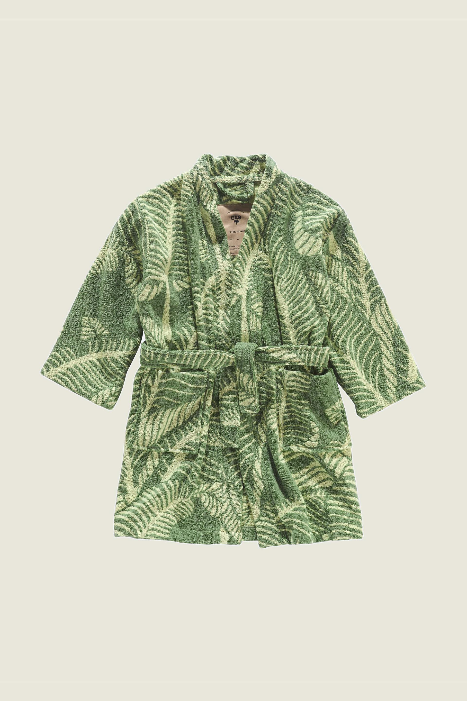 Kids Banana Leaf Robe