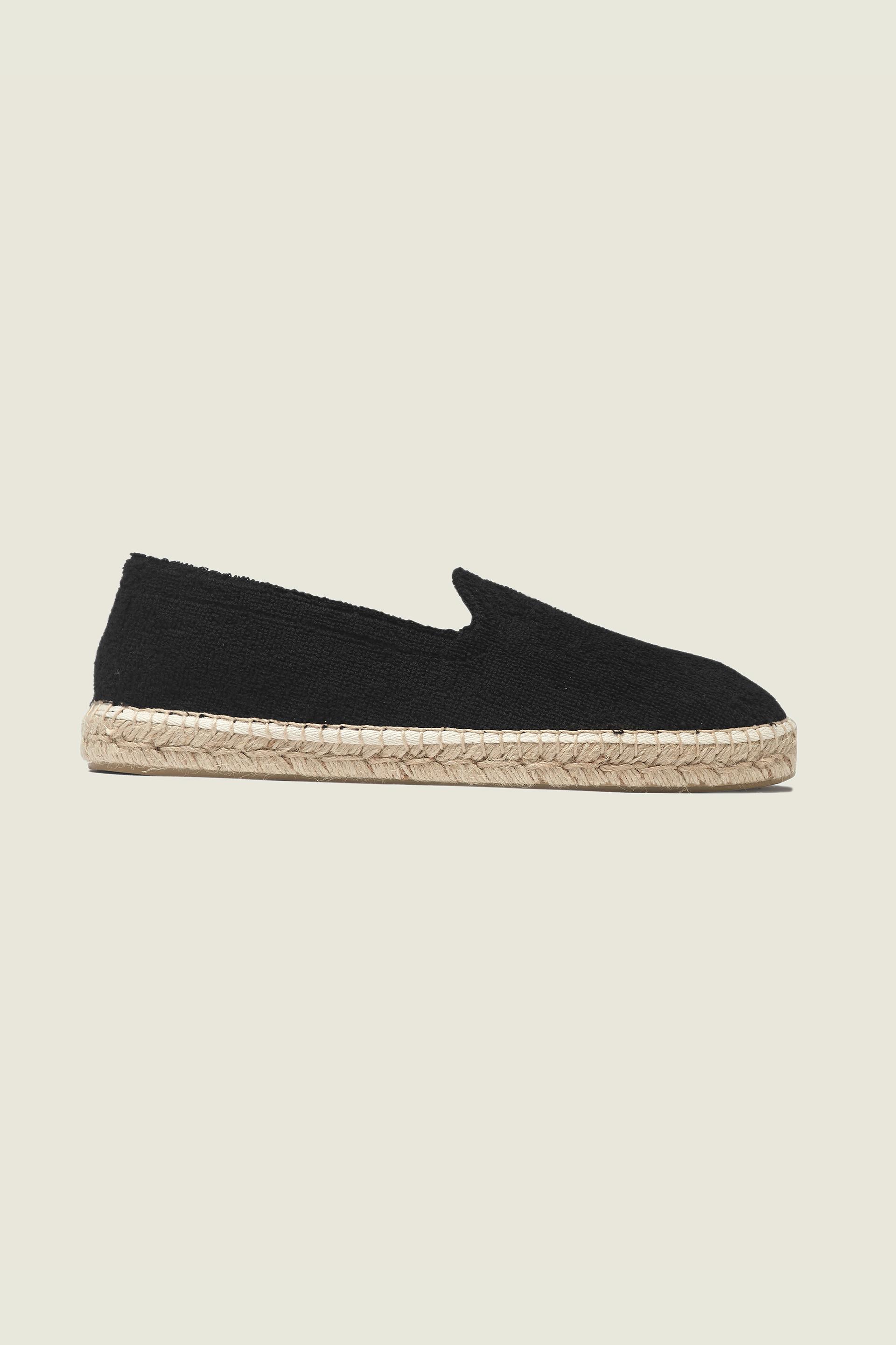 Black Terry Espadrilles