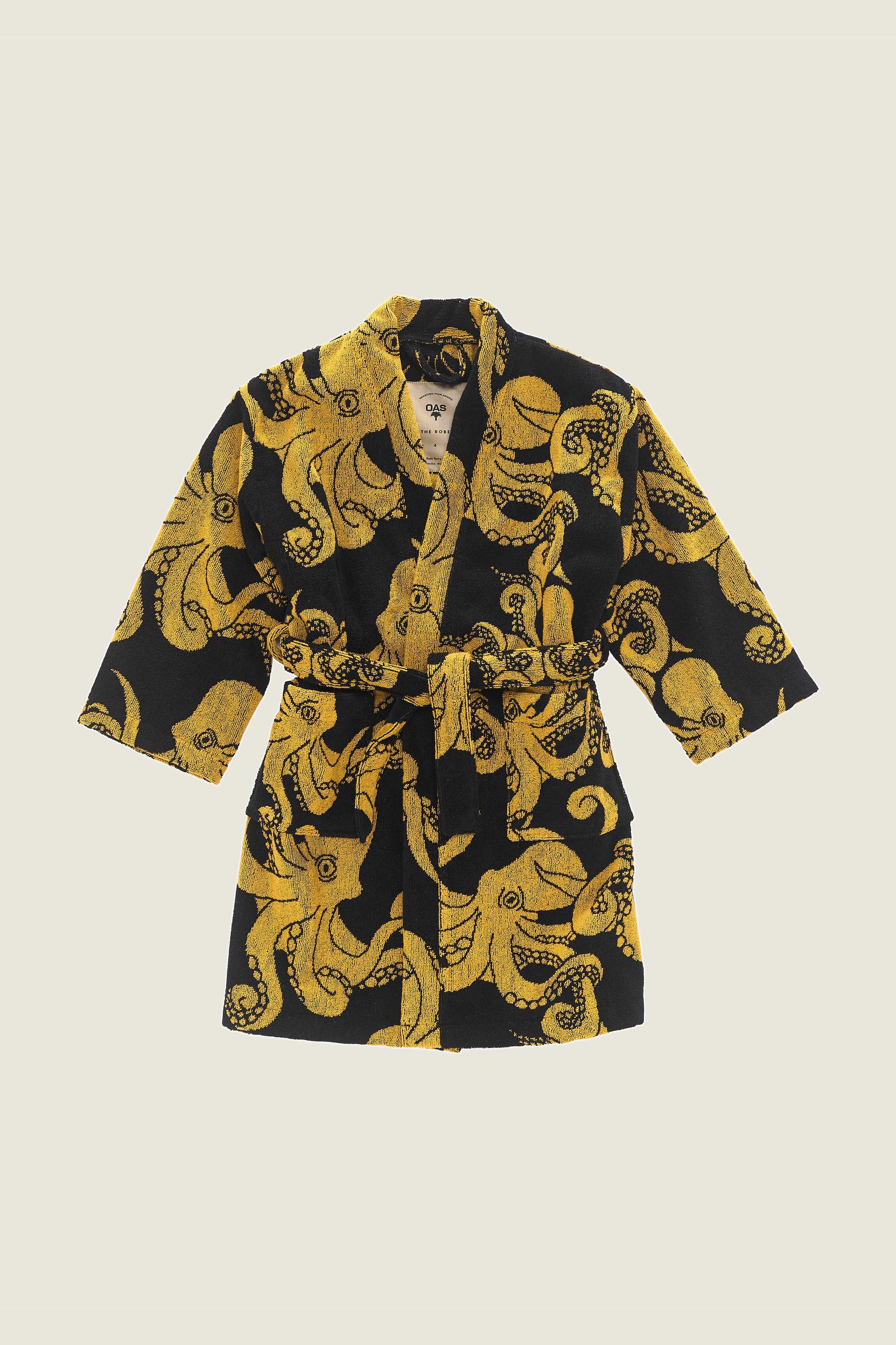 Kids Black Octo Robe