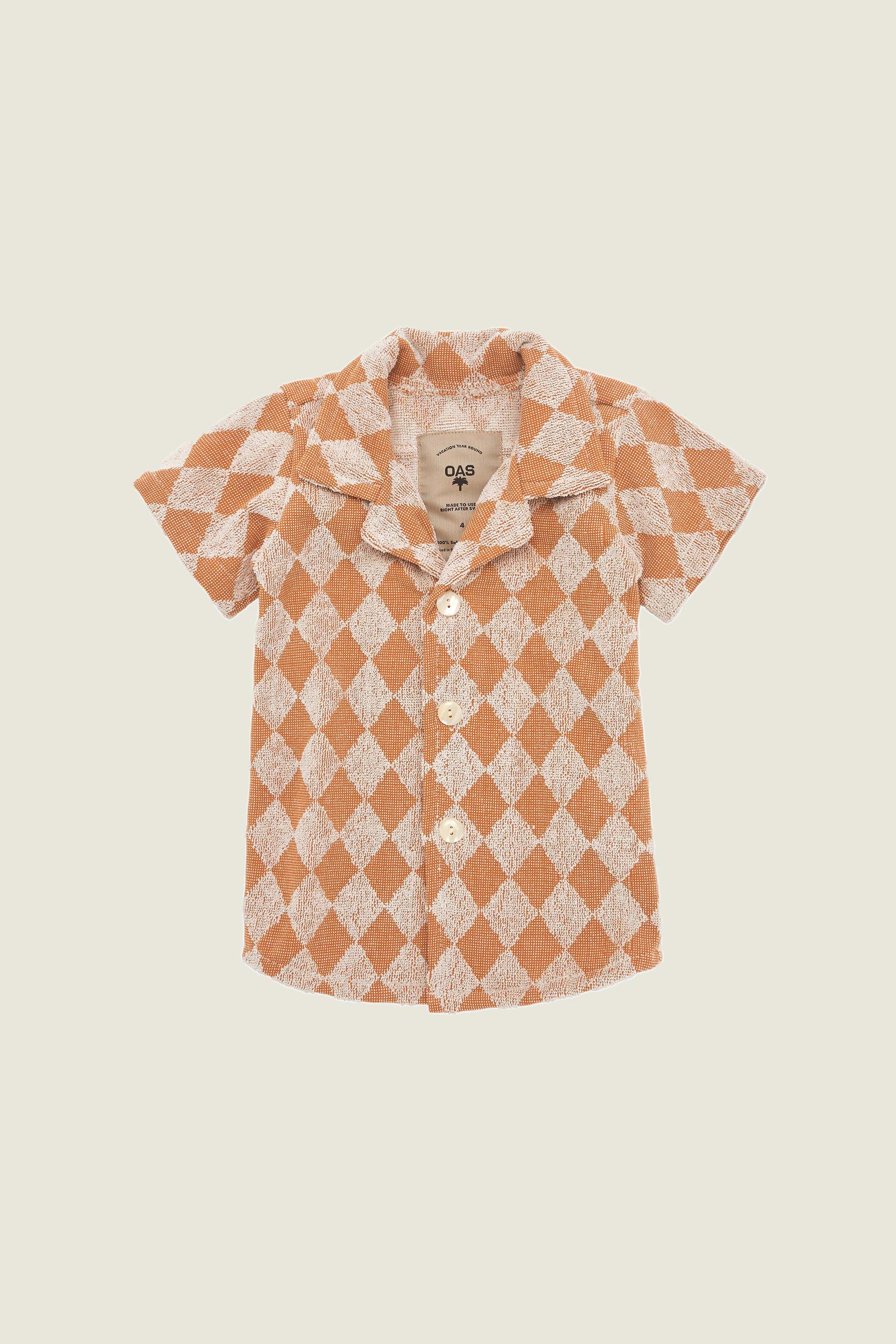 Kids Rusty Diamond Cuba Terry Shirt