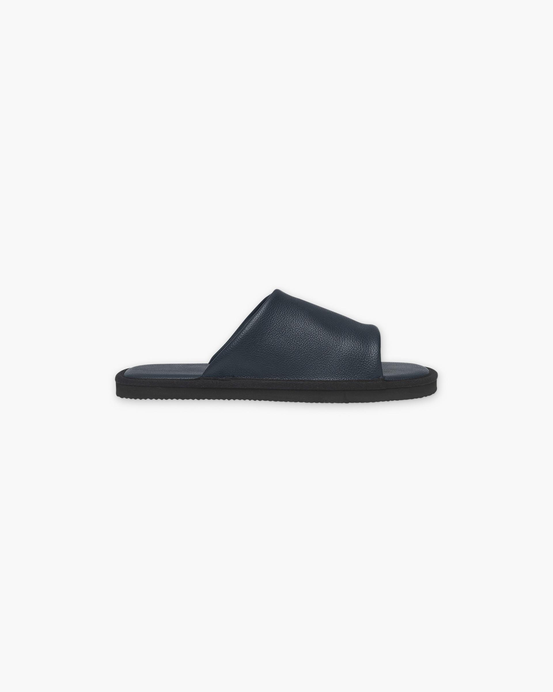 Blue Vegan Slippers