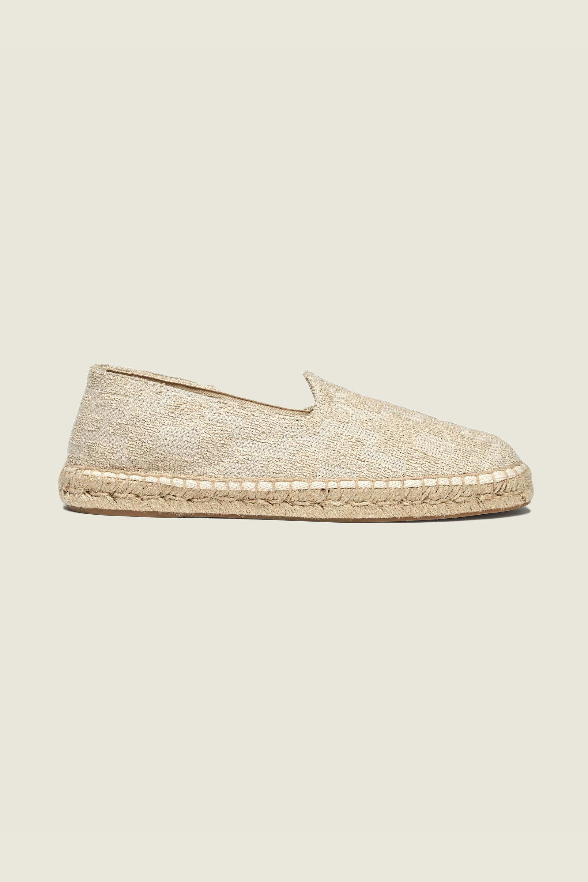 Beige Machu Terry Espadrilles