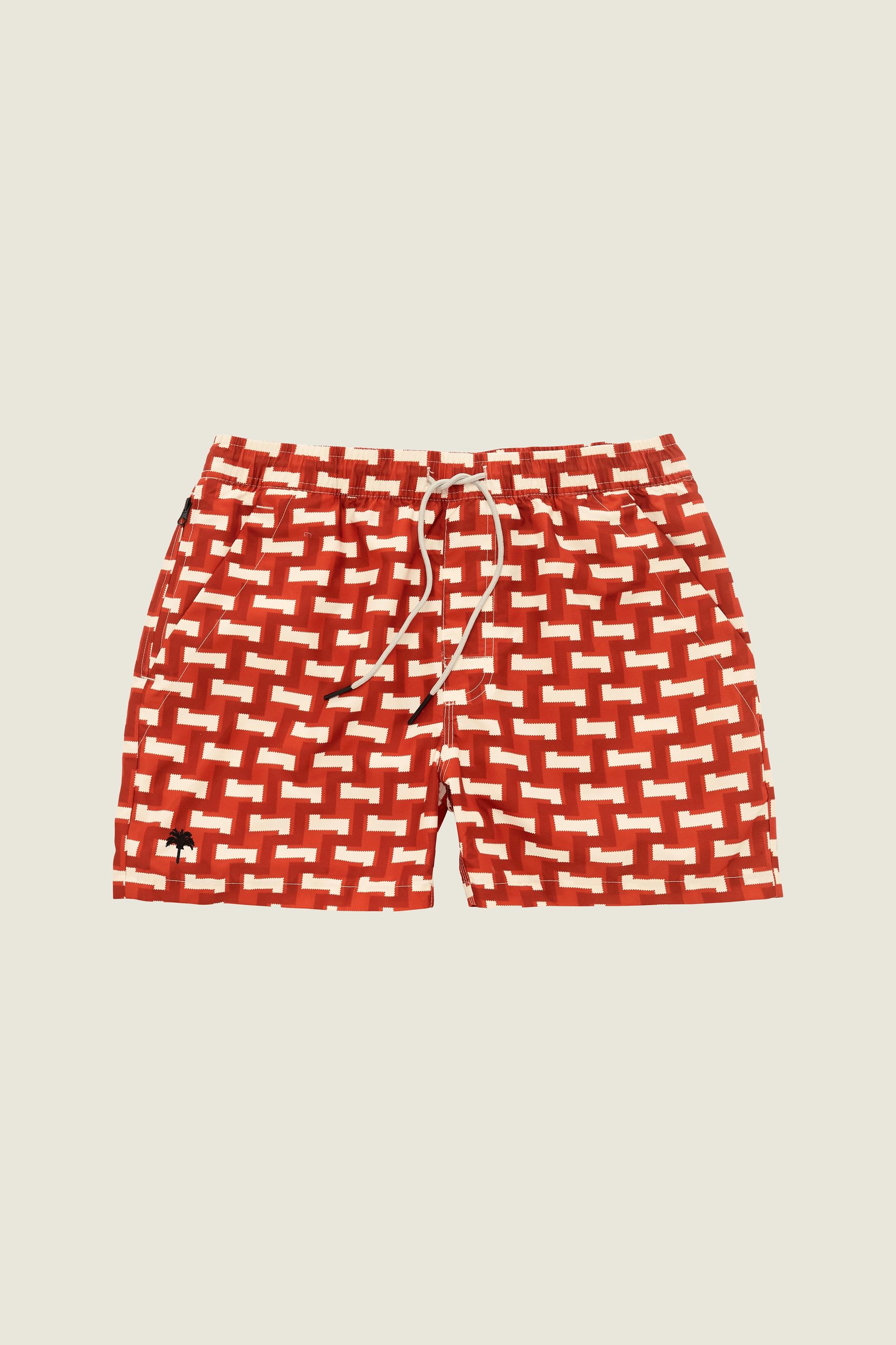 Layer Zig Swim Shorts