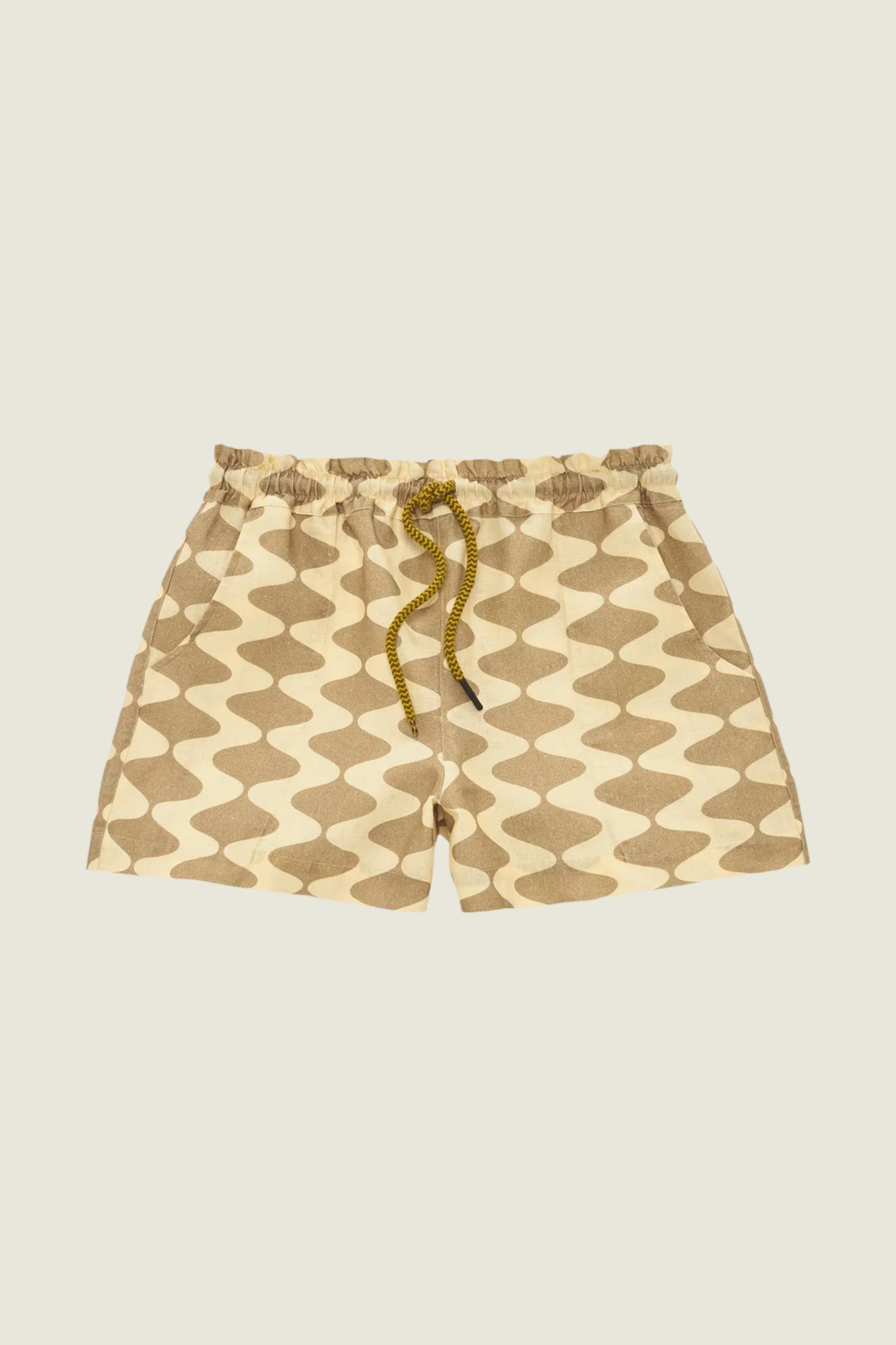 Lauda Drizzle Linen Shorts