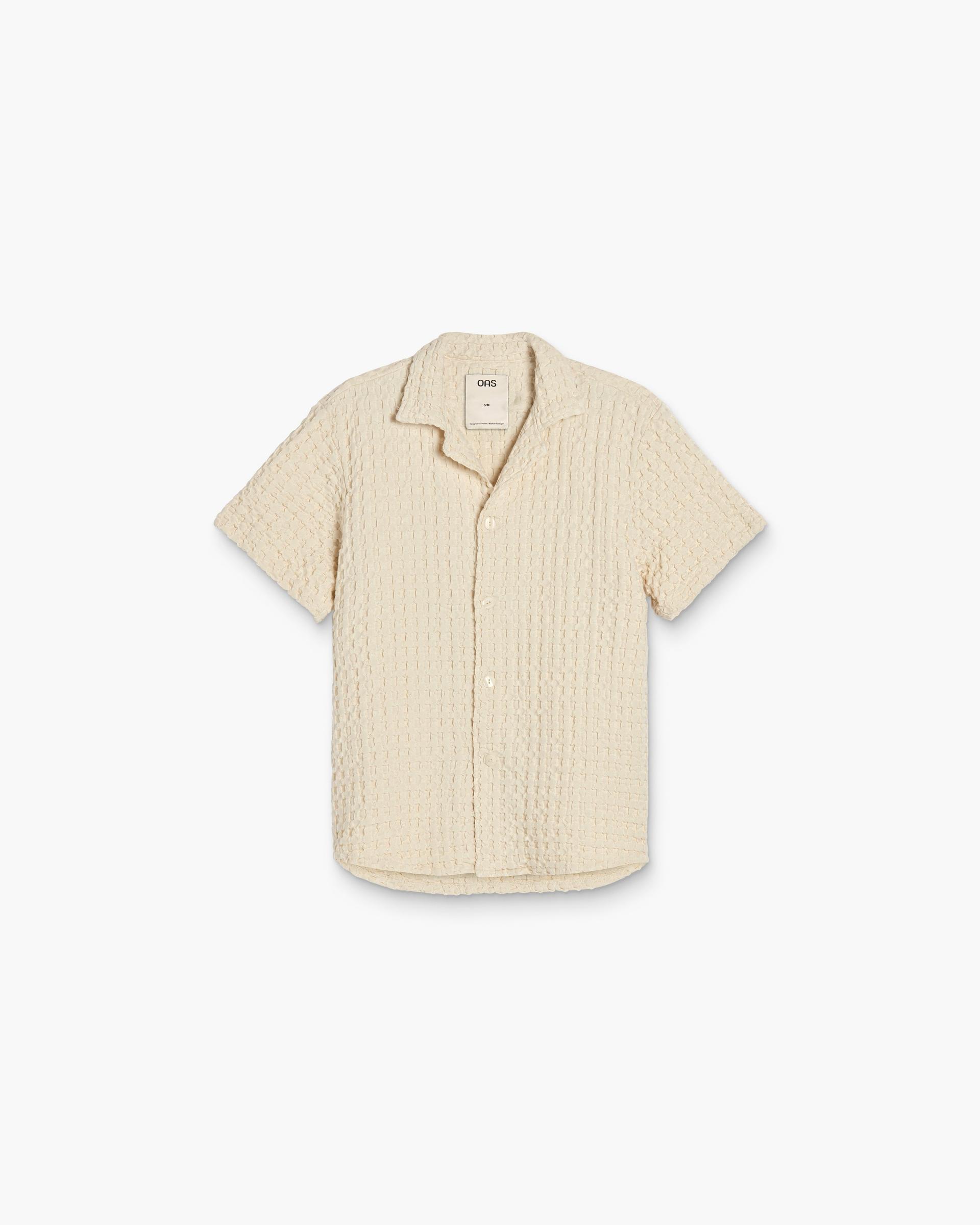 Ecru Cuba Waffle Shirt