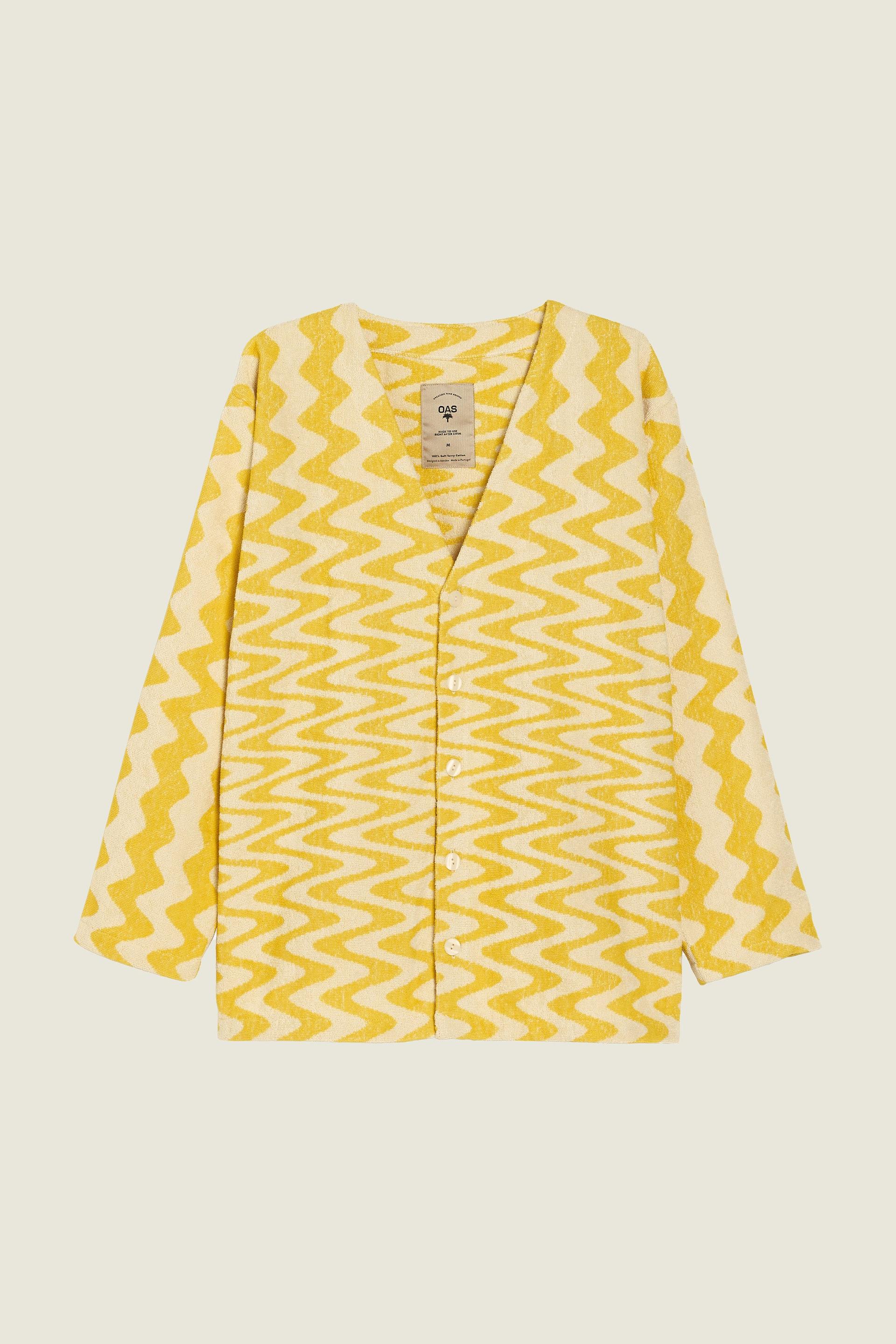 Wiggle Straw Frotté-Cardigan