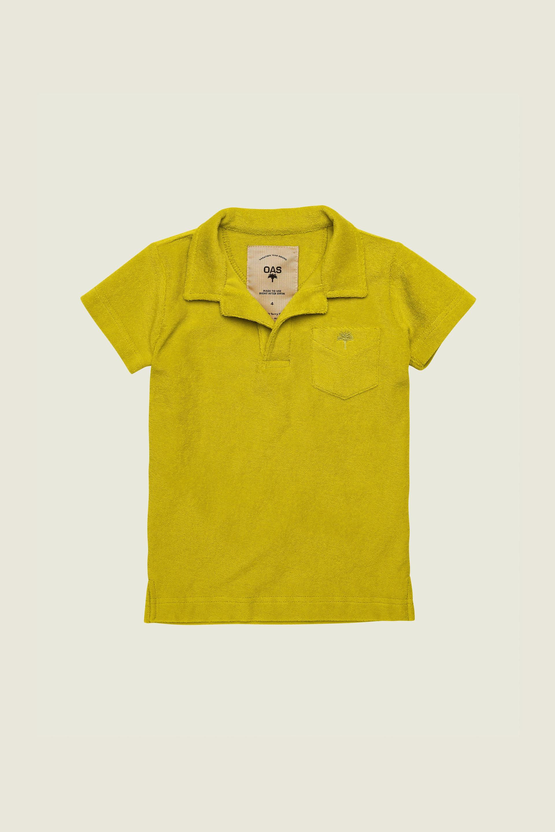 Kids Lime Terry Shirt