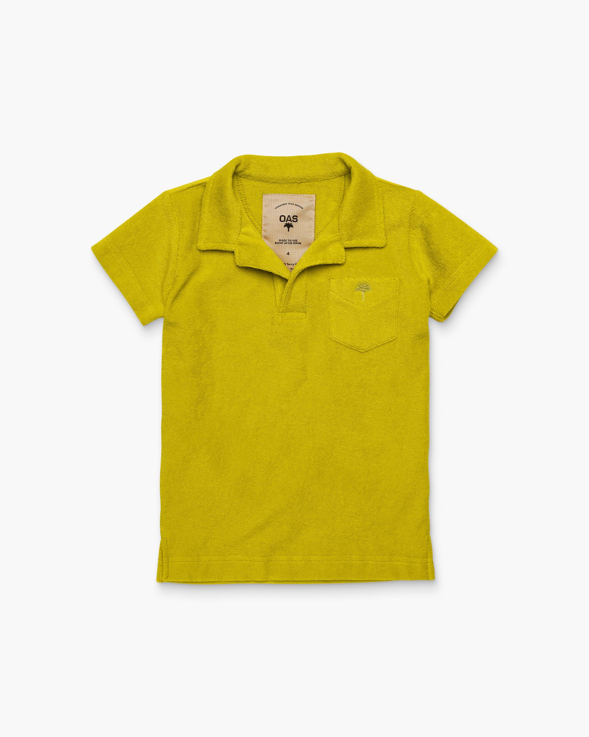 Kids Lime Terry Shirt