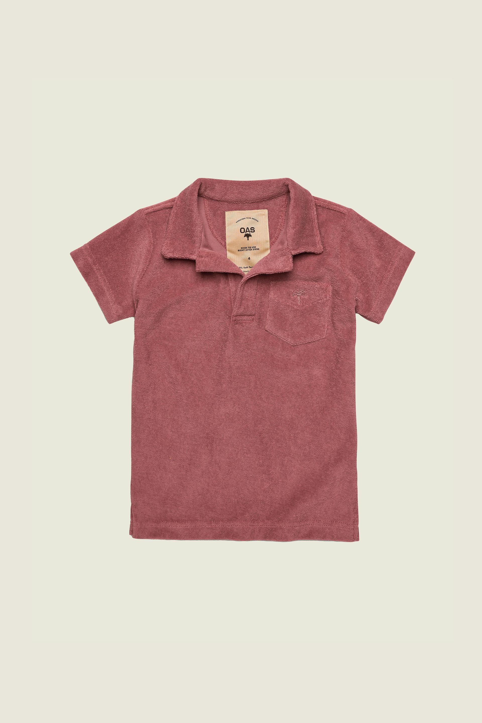 Kids Dusty Plum Terry Shirt