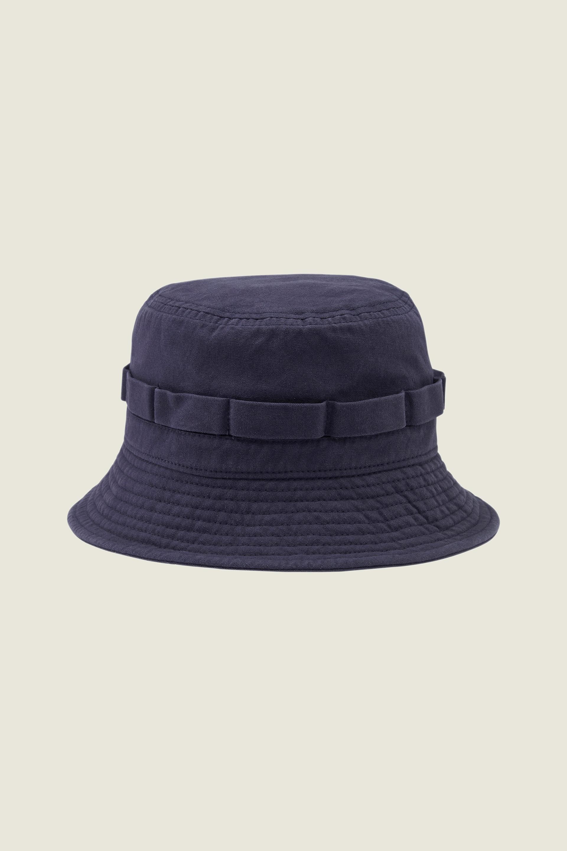 Navy Fisherman Canvas Hat