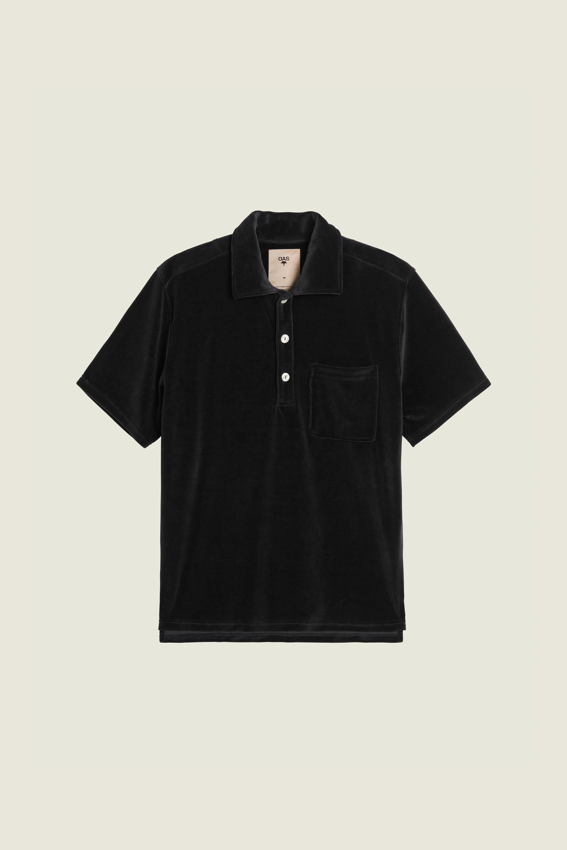 Nearly Black Girona Velour Shirt
