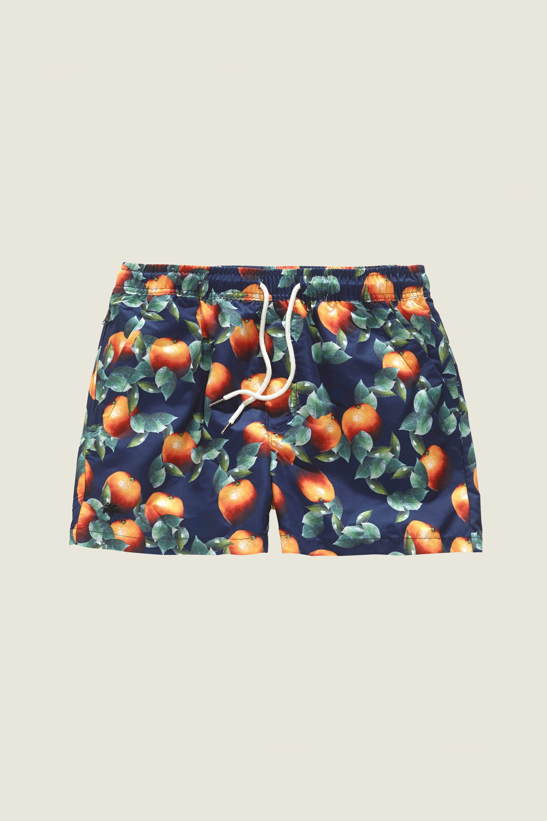 Dark Orange Swim Shorts