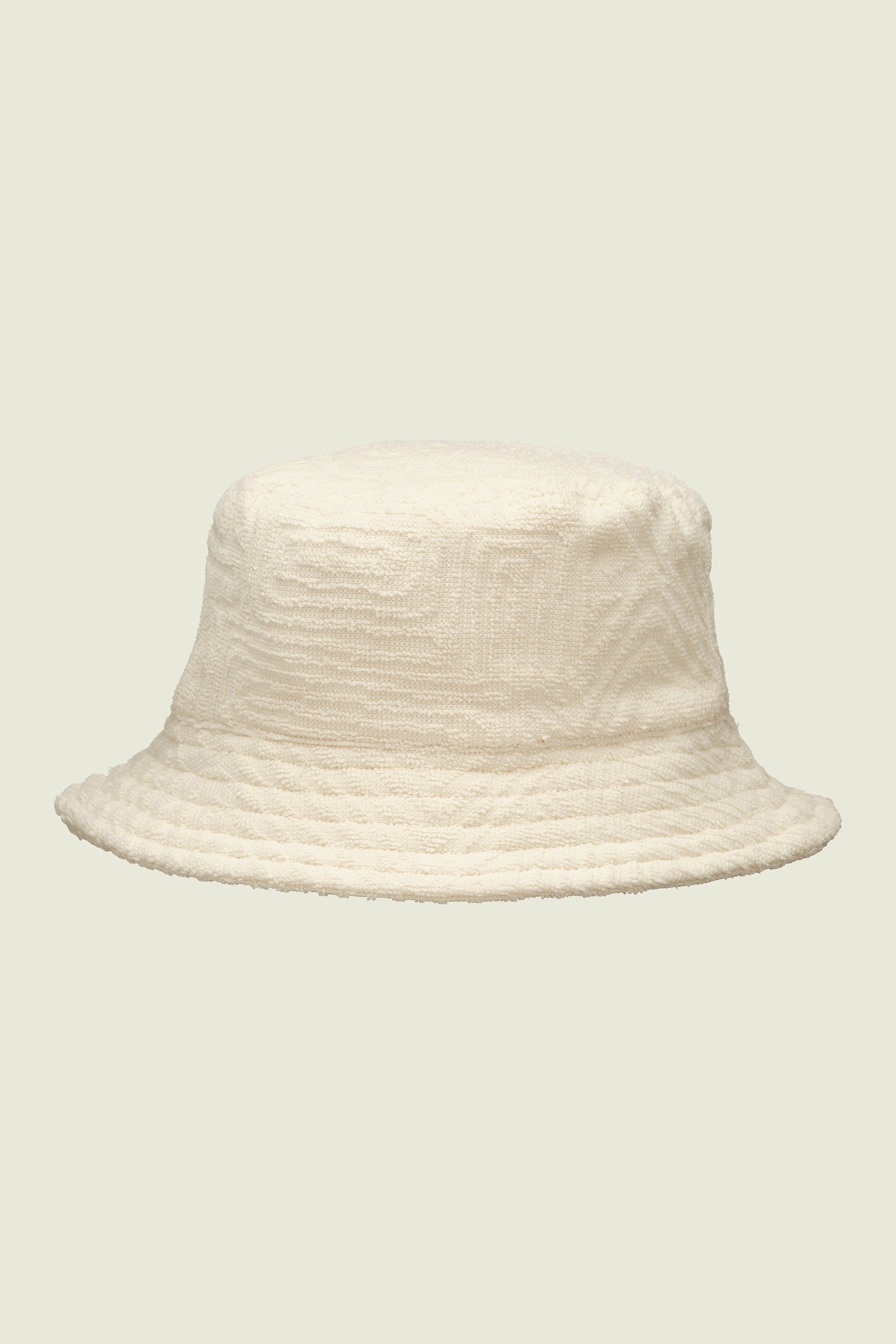 Cream Golconda Bucket Hat