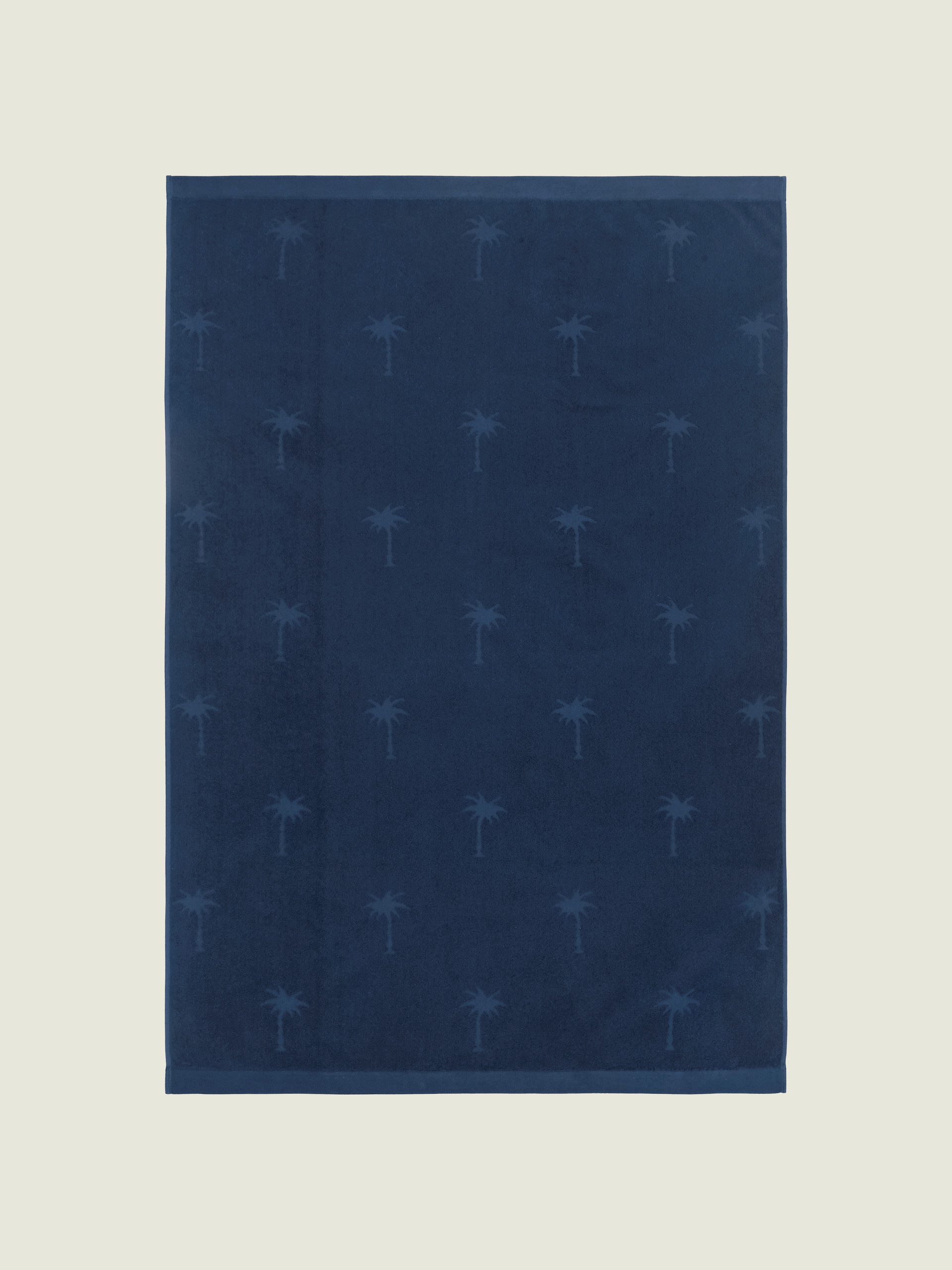 Blue Palm Towel