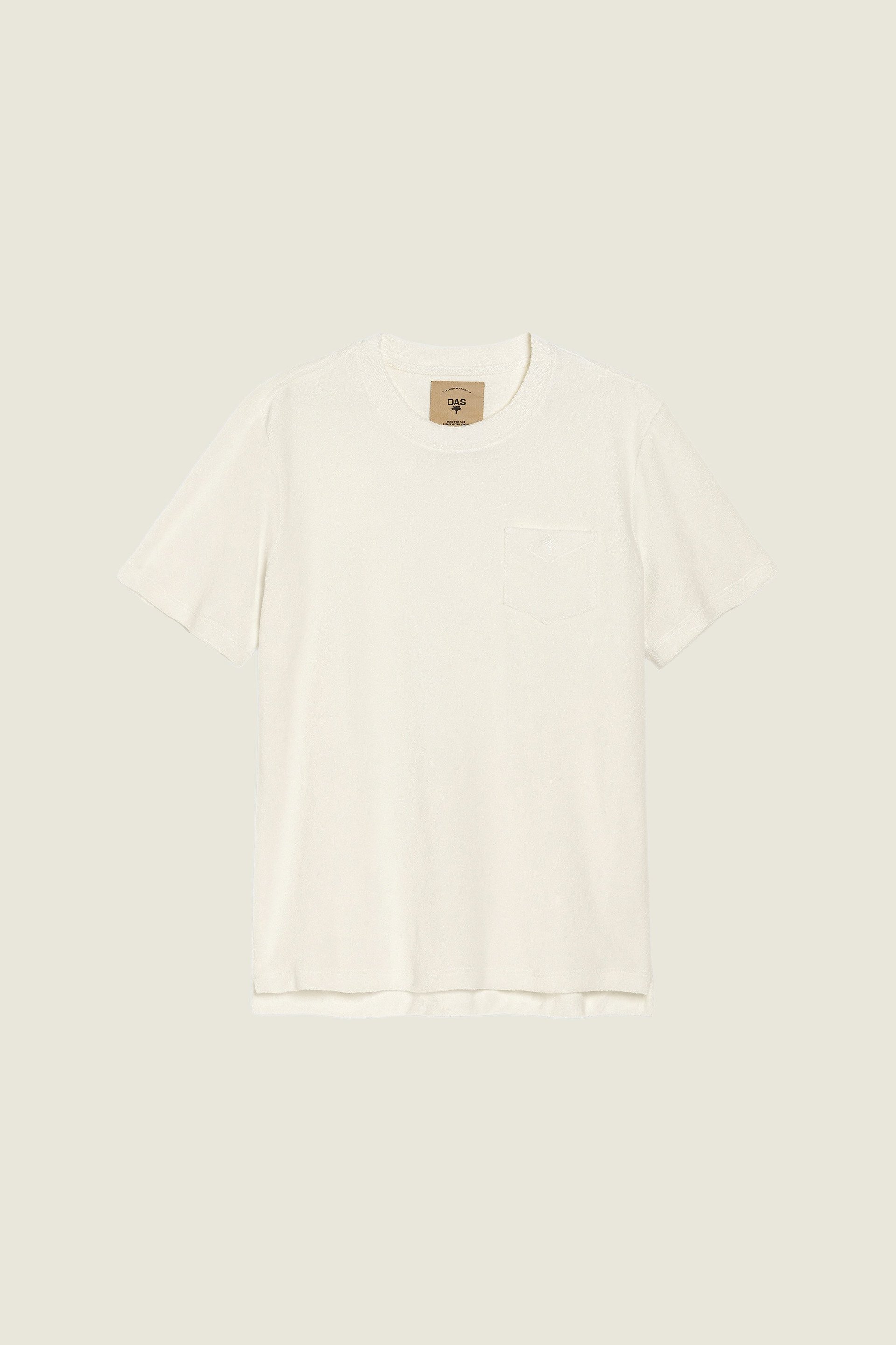 White Frotté T-shirt
