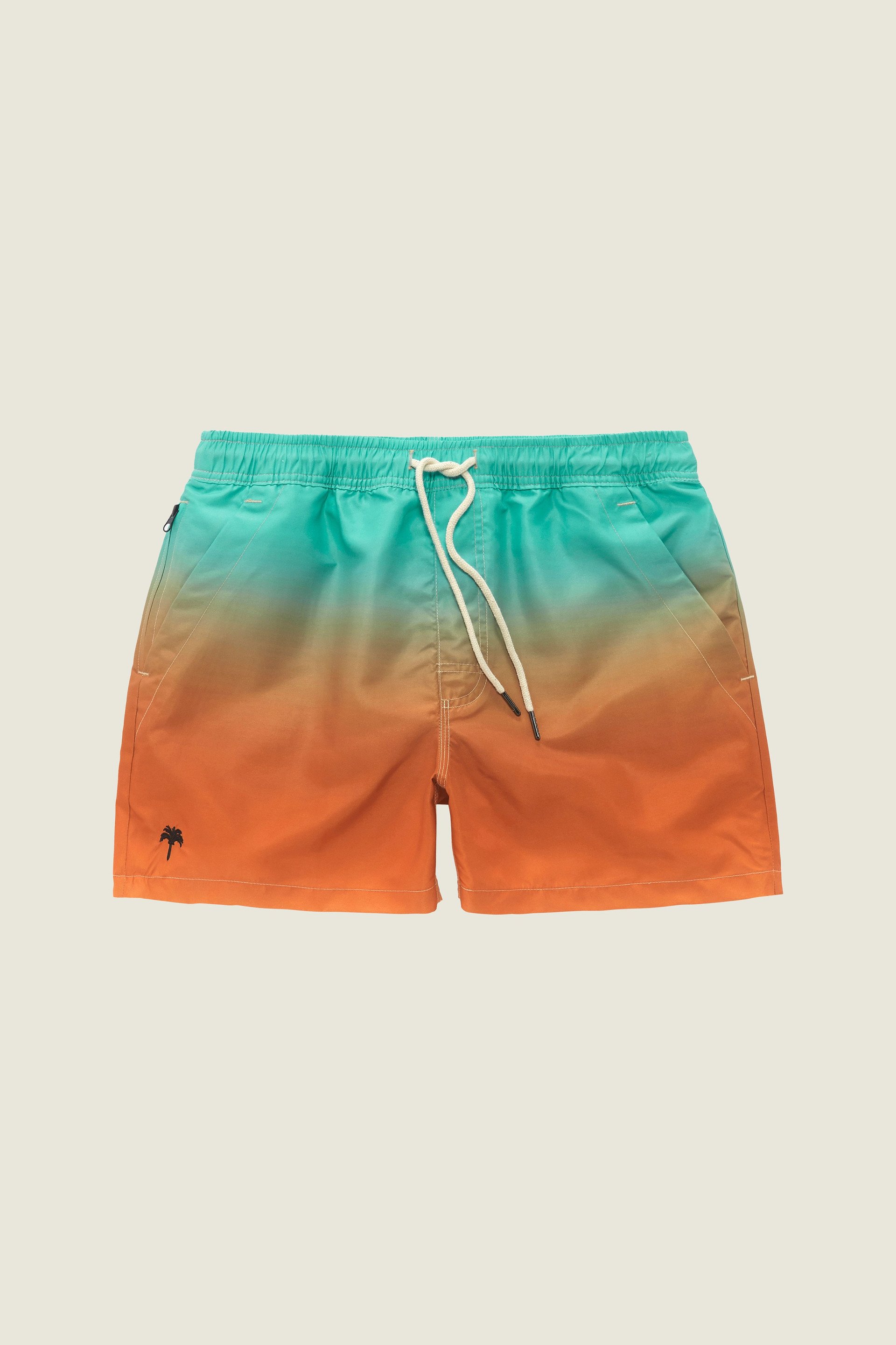 Orange Grade Swim Shorts